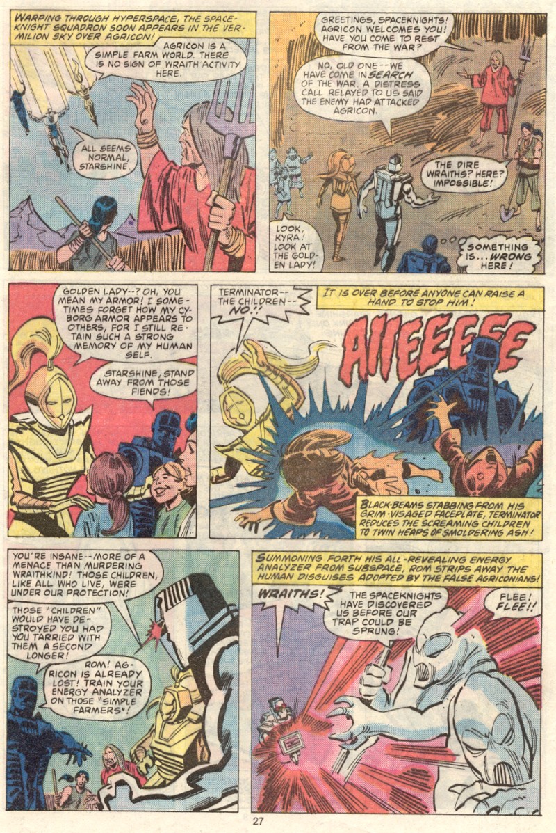 Read online ROM (1979) comic -  Issue #14 - 21