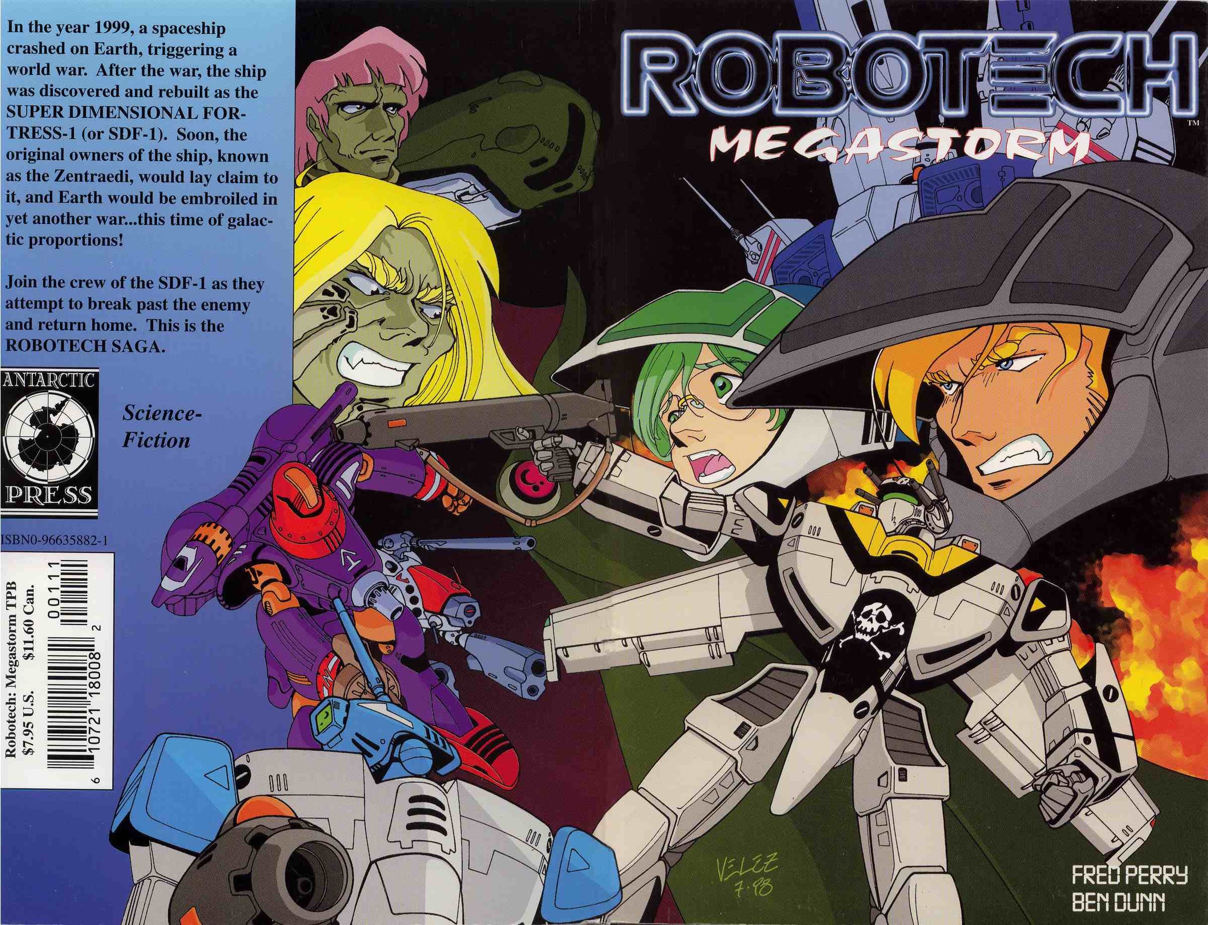 Read online Robotech Megastorm comic -  Issue # Full - 1