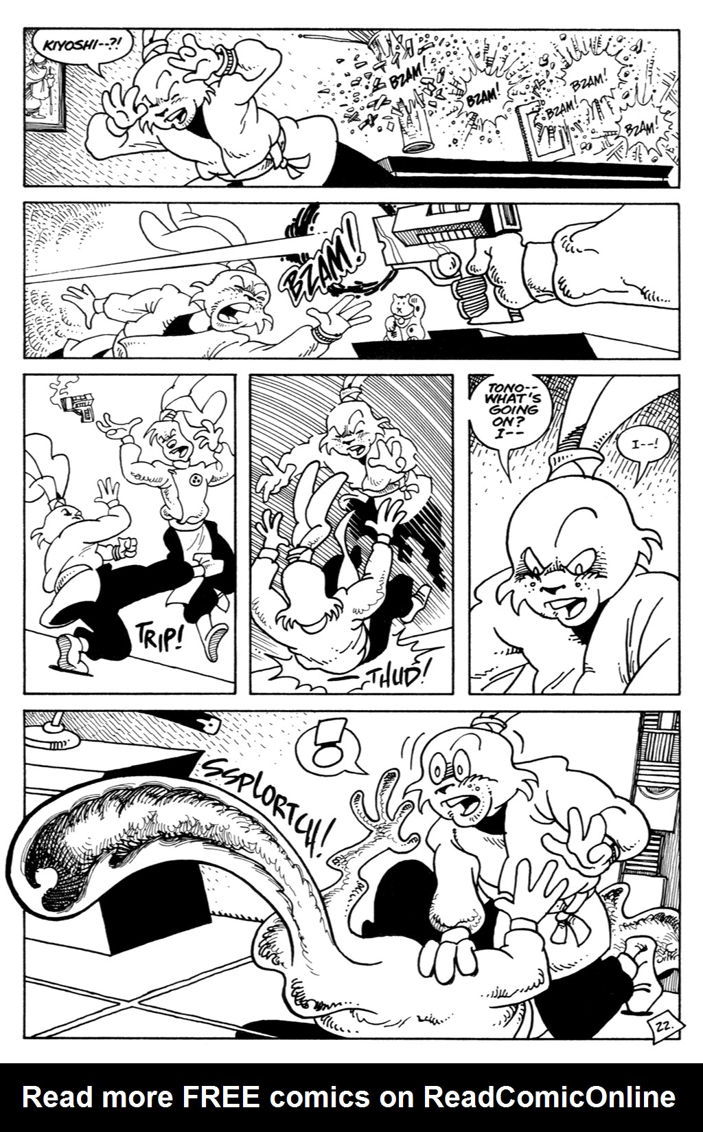 Read online Space Usagi comic -  Issue #1 - 23