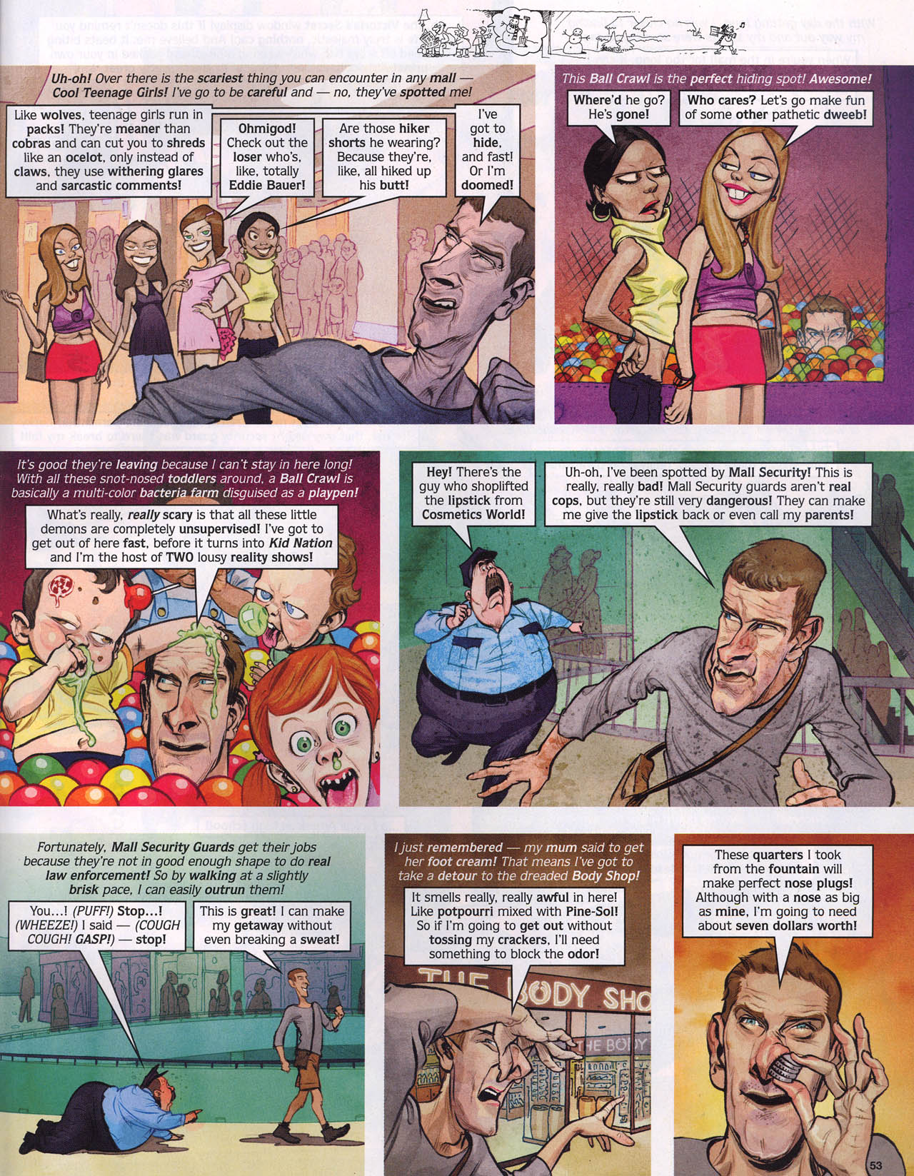 Read online MAD comic -  Issue #486 - 42