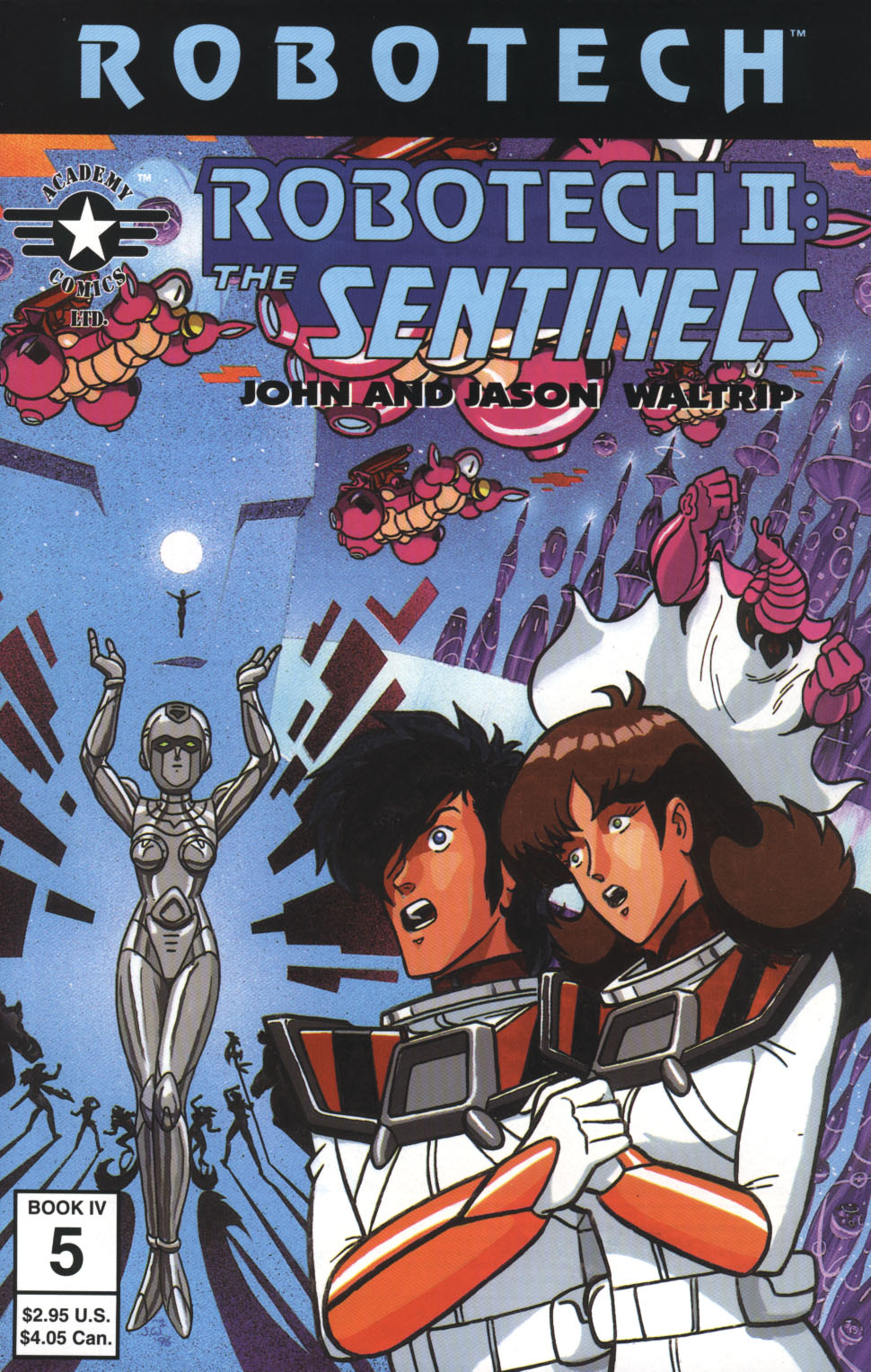 <{ $series->title }} issue Robotech II: The Sentinels Book 4 Issue #5 - Page 1