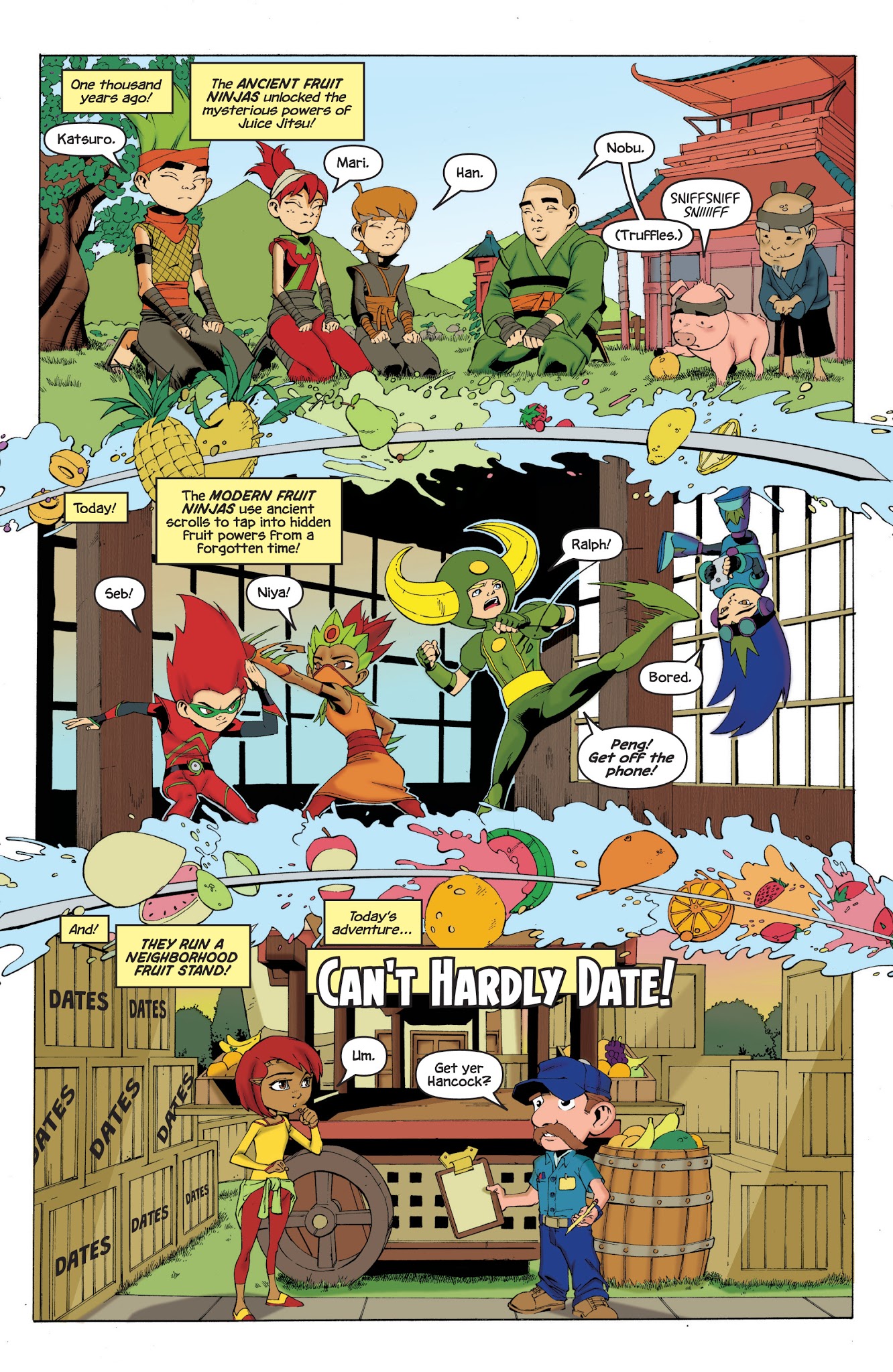 Read online Fruit Ninja comic -  Issue #2 - 16