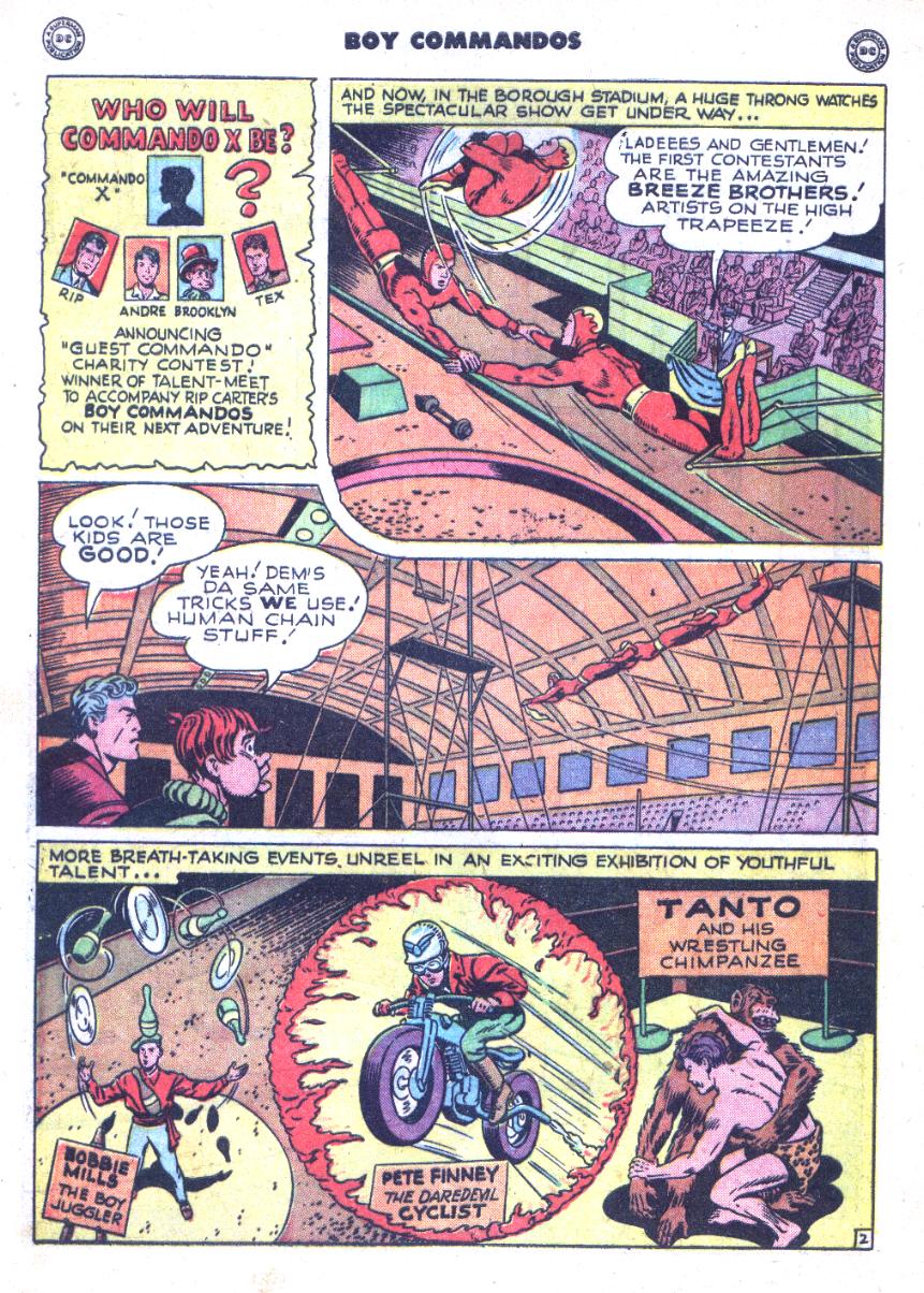 Read online Boy Commandos comic -  Issue #25 - 4