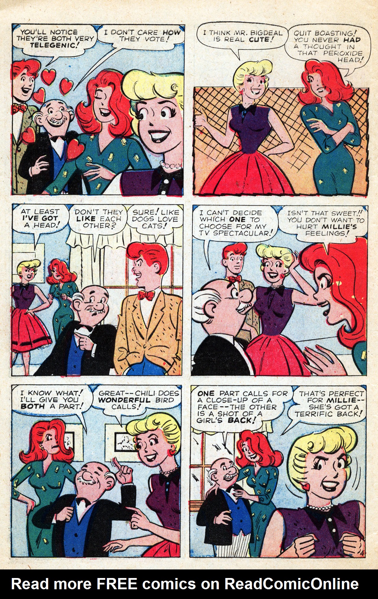Read online A Date with Millie (1959) comic -  Issue #2 - 6