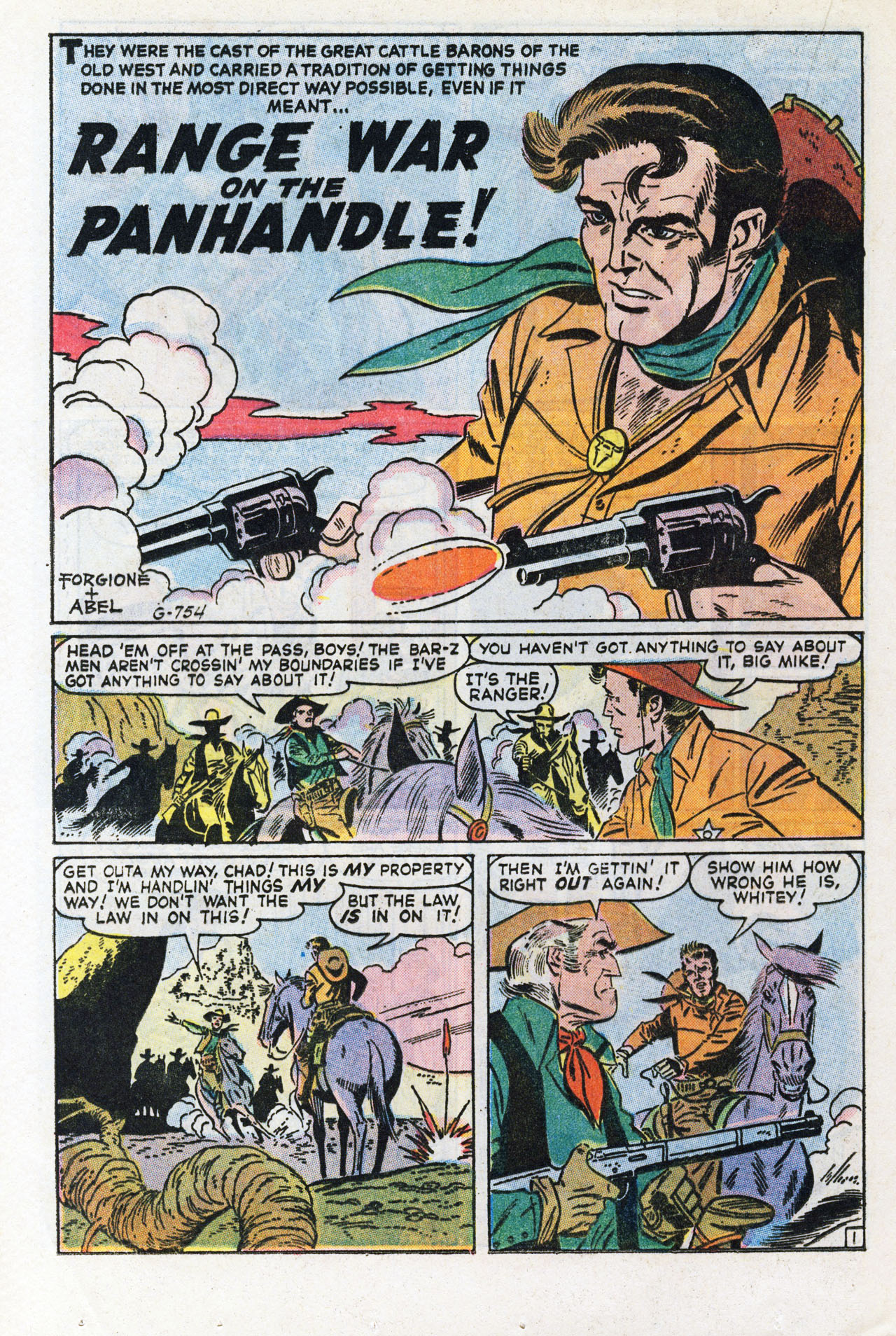 Read online Western Gunfighters comic -  Issue #19 - 20
