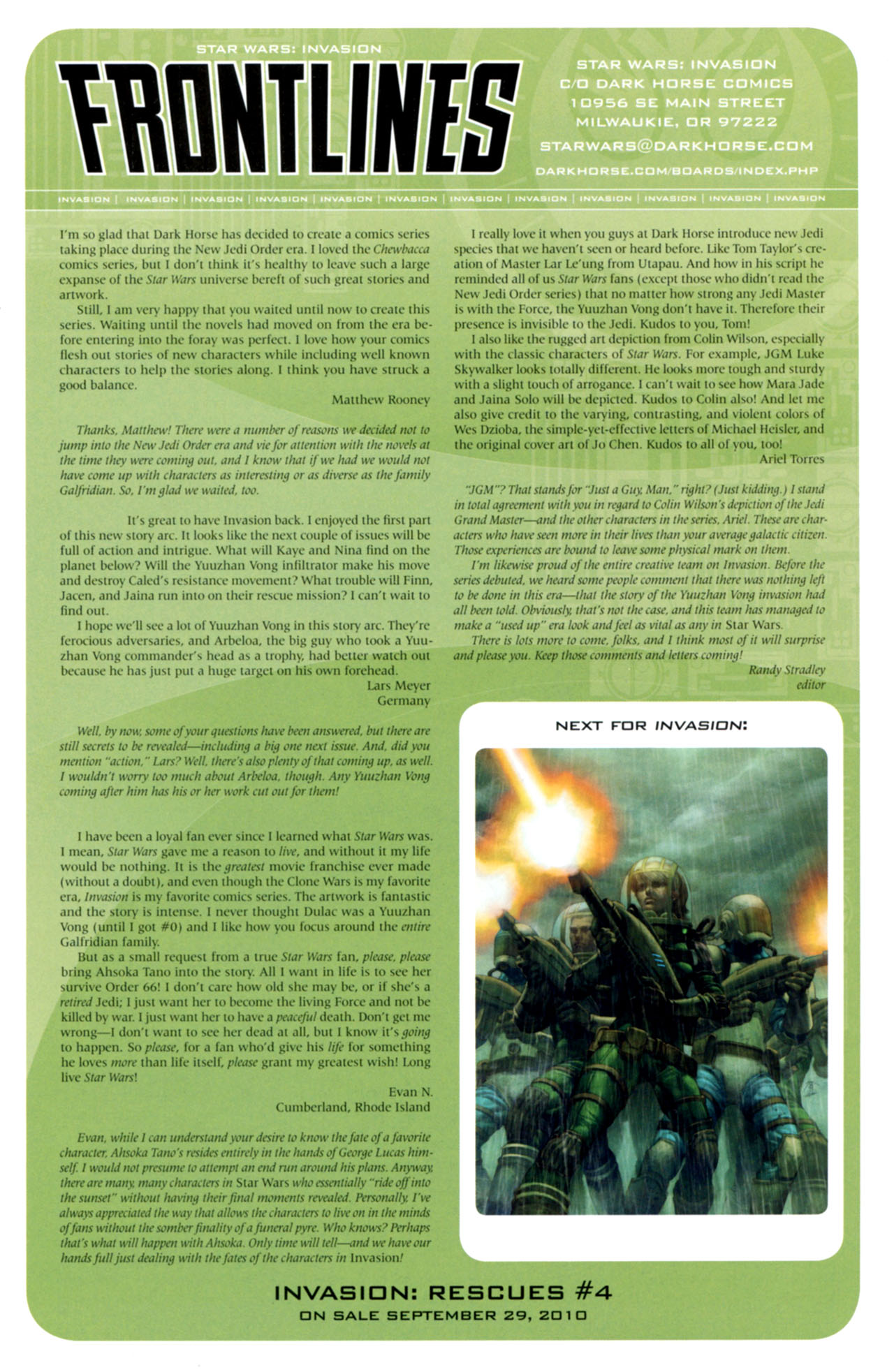 Read online Star Wars: Invasion - Rescues comic -  Issue #3 - 25