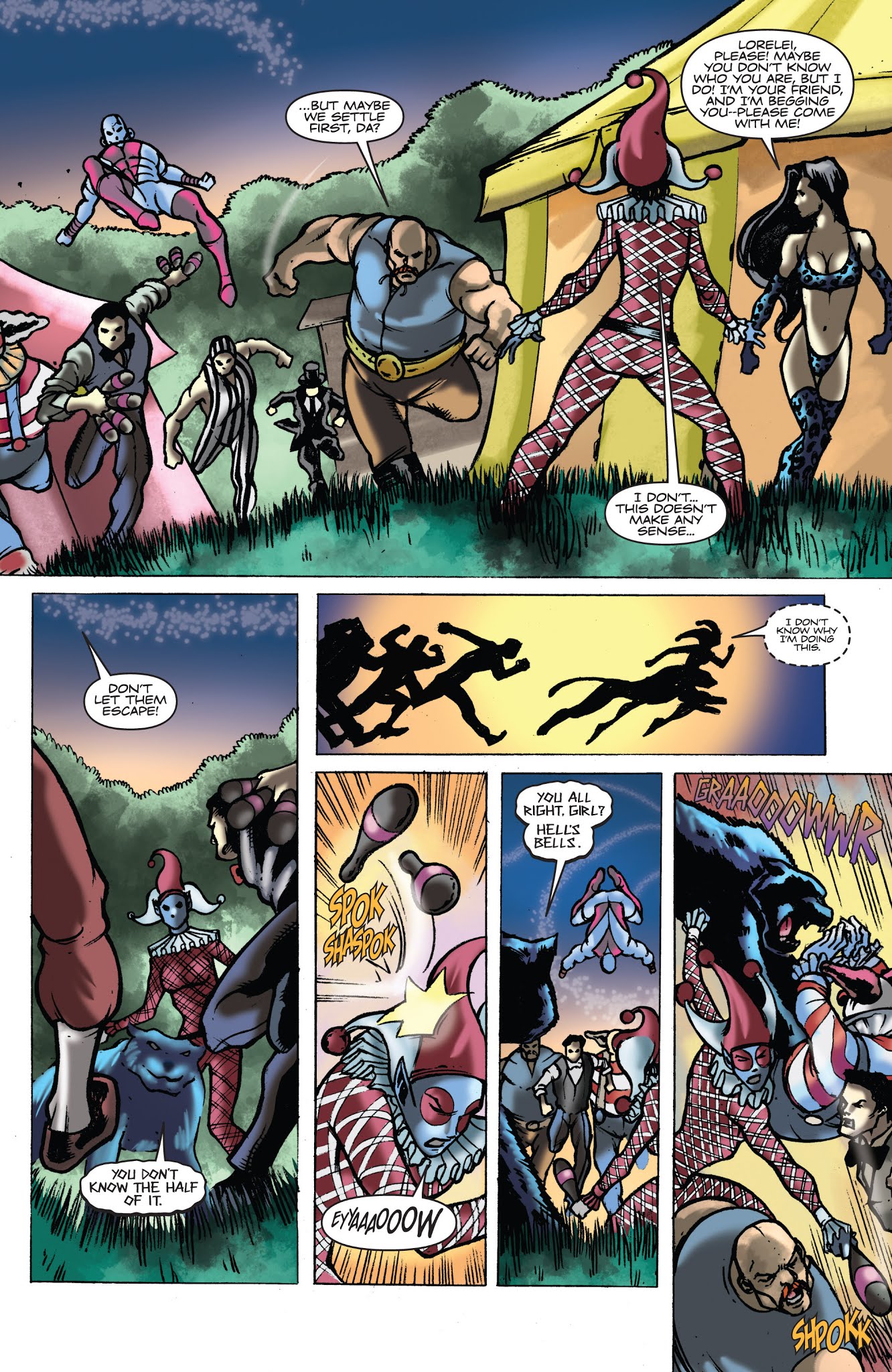 Read online Pantha comic -  Issue #6 - 17