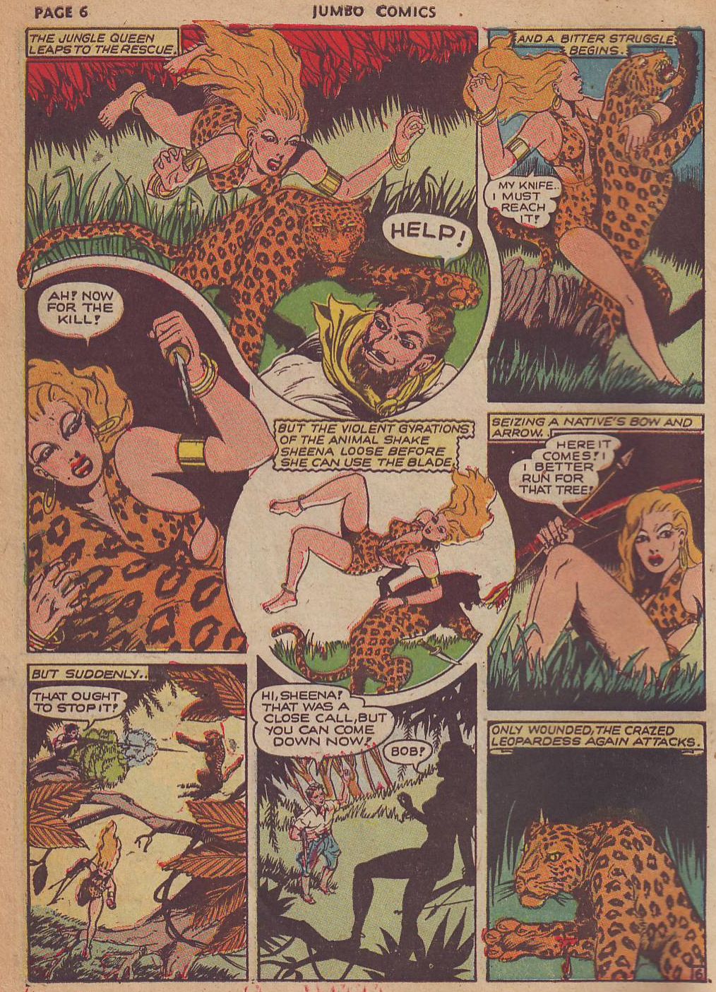 Read online Jumbo Comics comic -  Issue #39 - 7