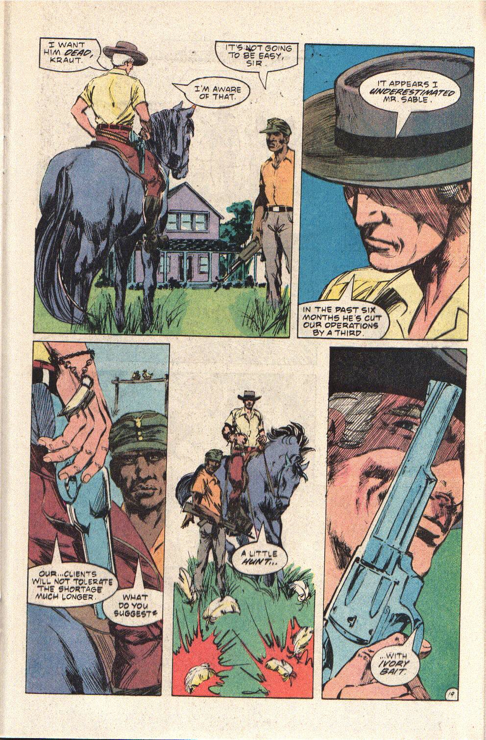 Read online Jon Sable, Freelance comic -  Issue #4 - 21