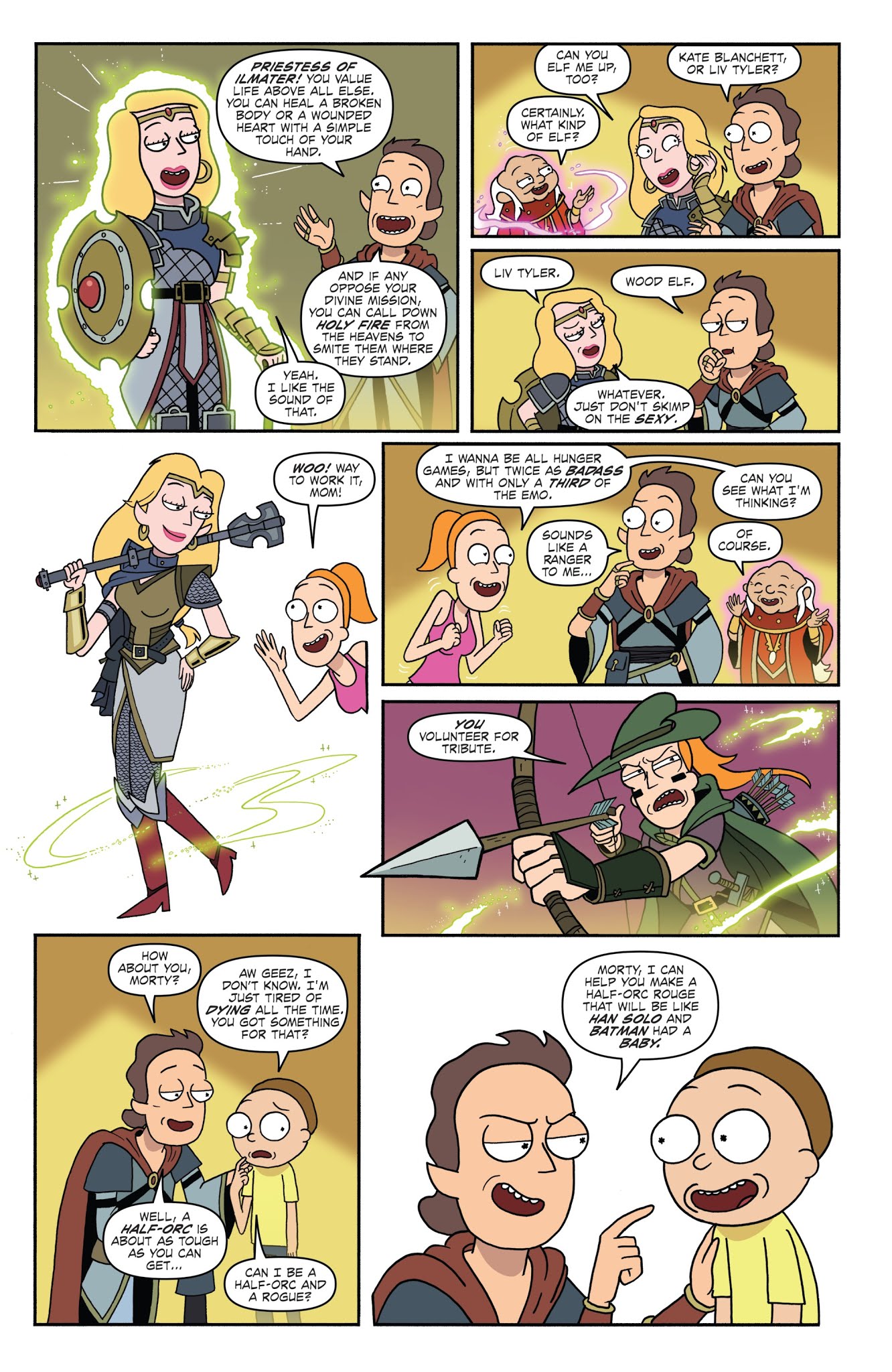 Read online Rick and Morty vs Dungeons & Dragons comic -  Issue #3 - 11