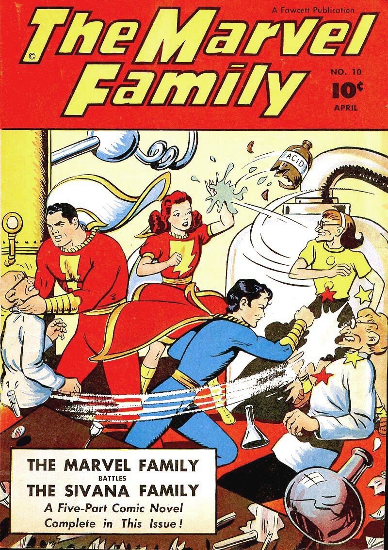Read online The Marvel Family comic -  Issue #10 - 1