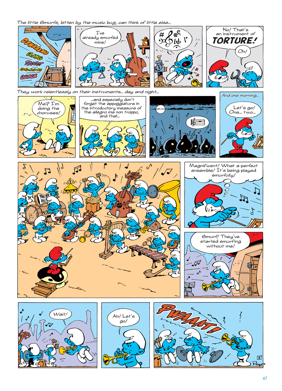 Read online The Smurfs comic -  Issue #3 - 47
