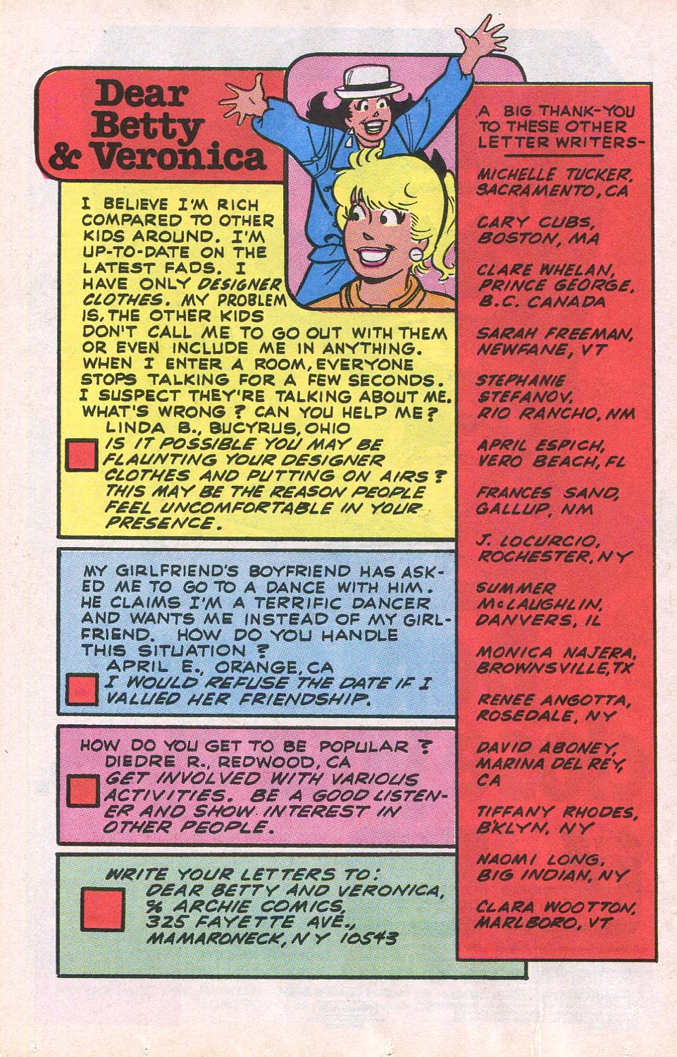 Read online Betty and Veronica (1987) comic -  Issue #37 - 26