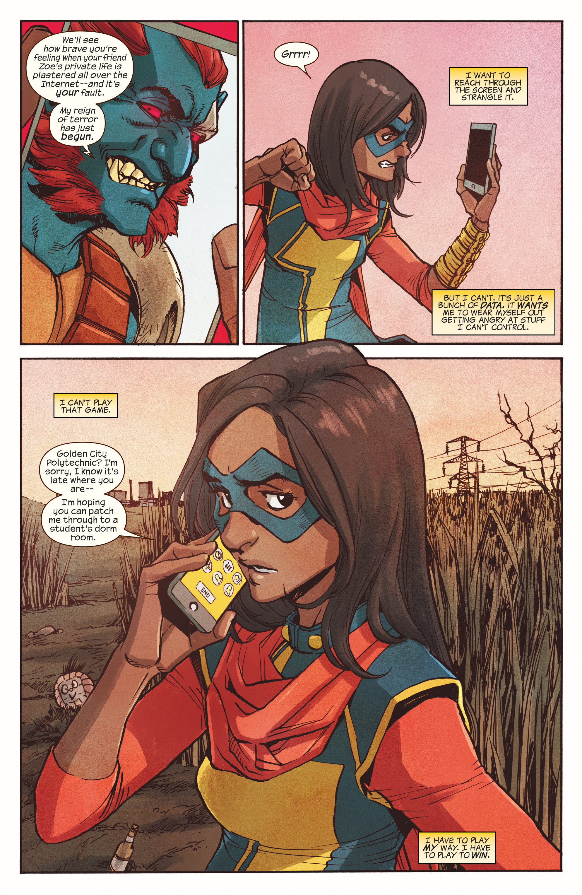 Read online Ms. Marvel (2016) comic -  Issue #16 - 18