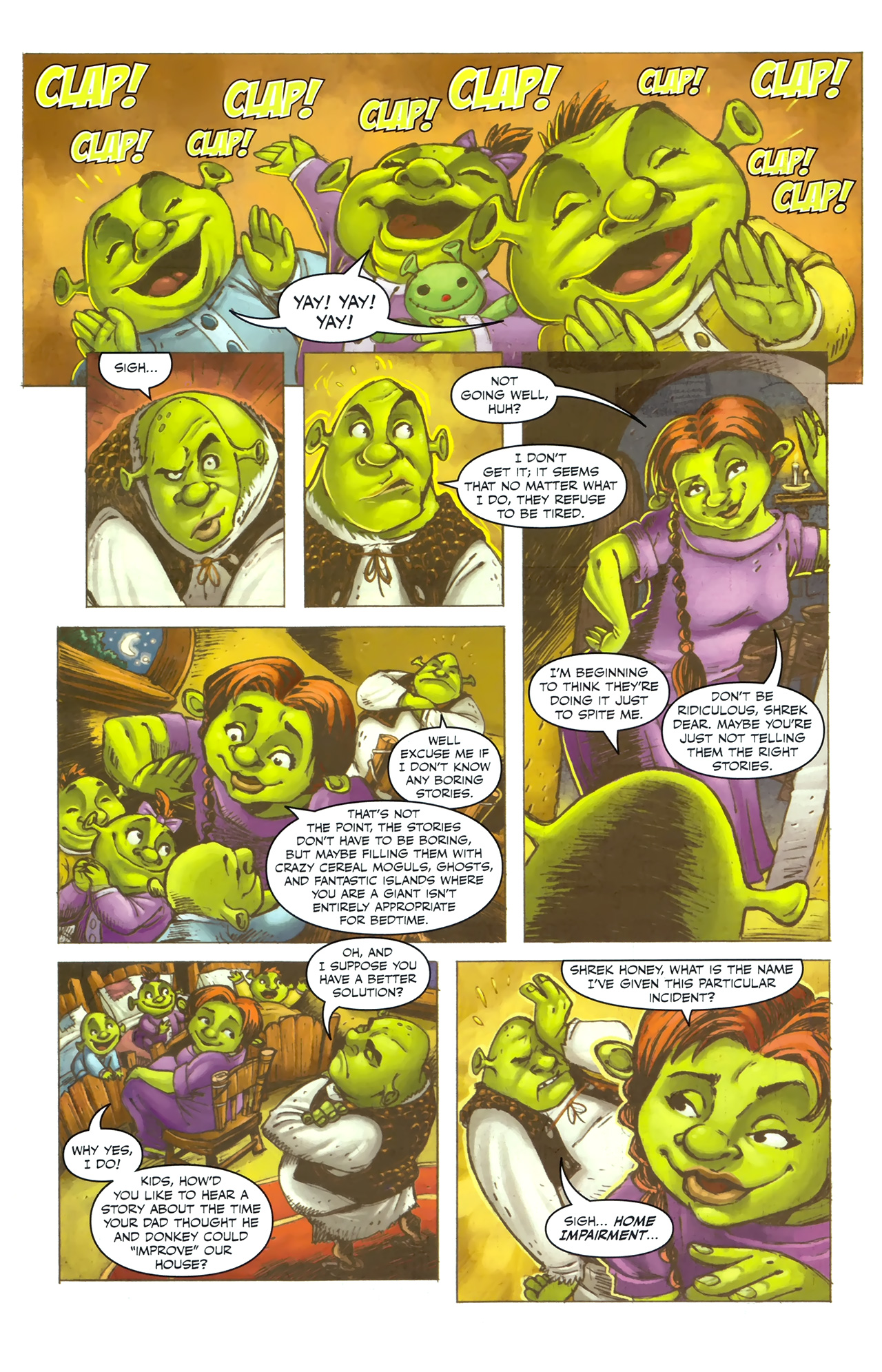Read online Shrek (2010) comic -  Issue #4 - 3