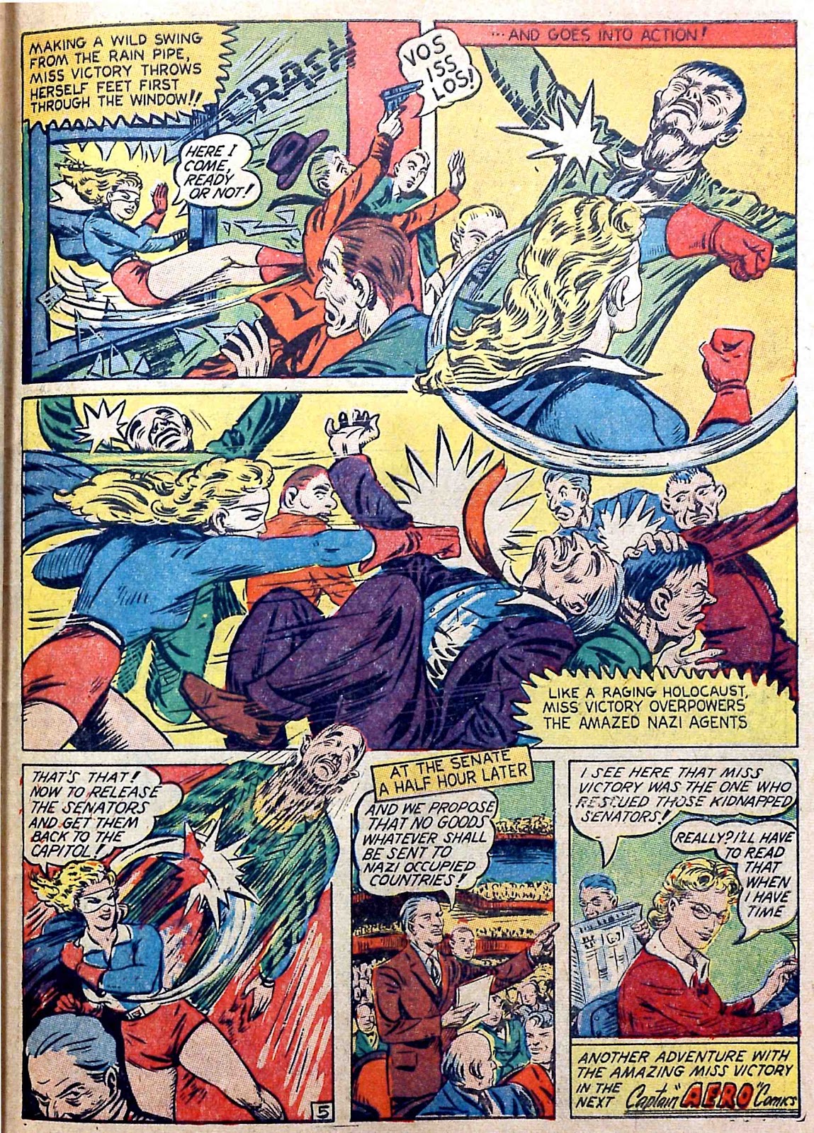 Captain Aero Comics issue 6 - Page 50