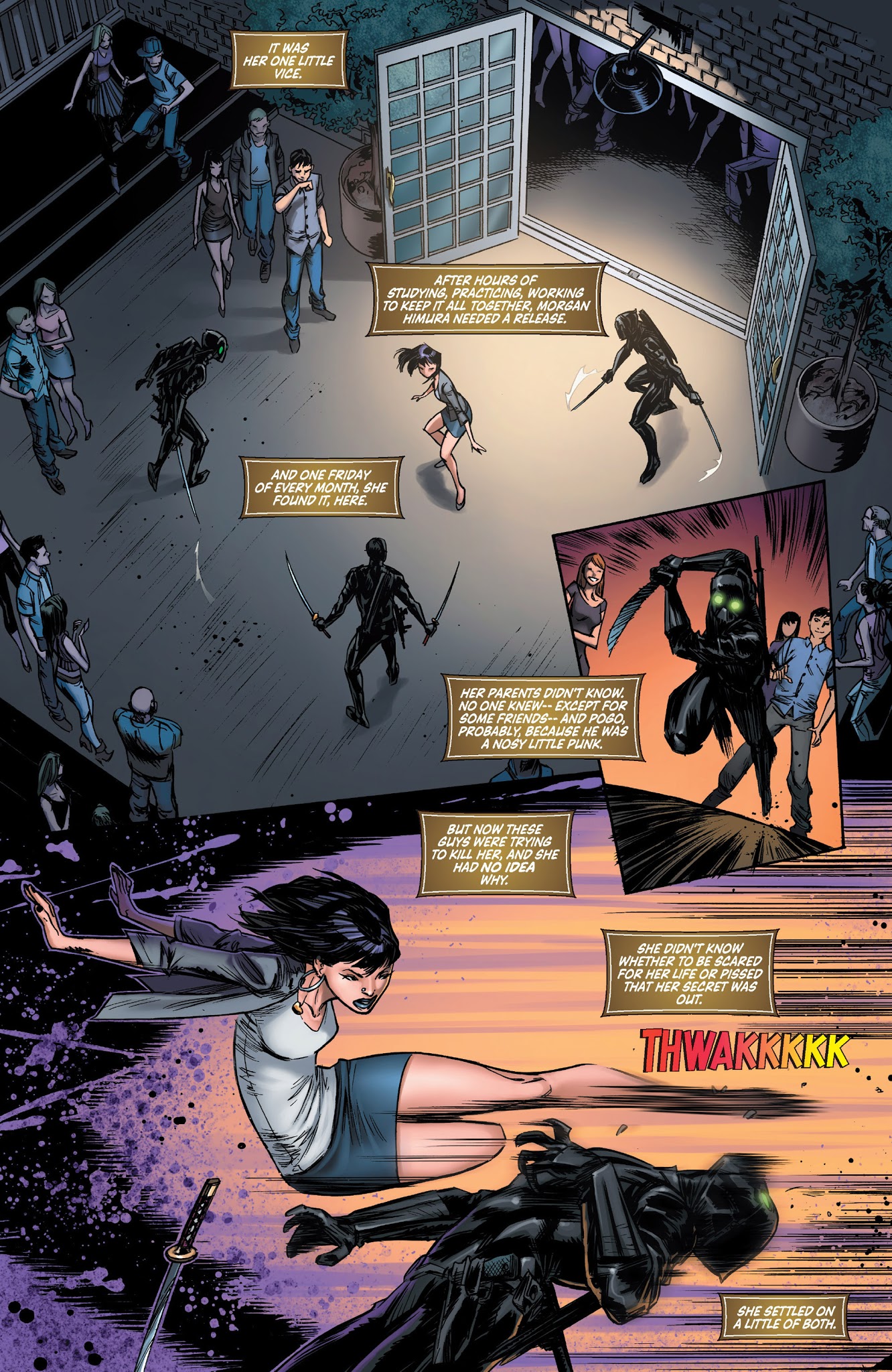 Read online Legend of the Shadow Clan comic -  Issue #4 - 6