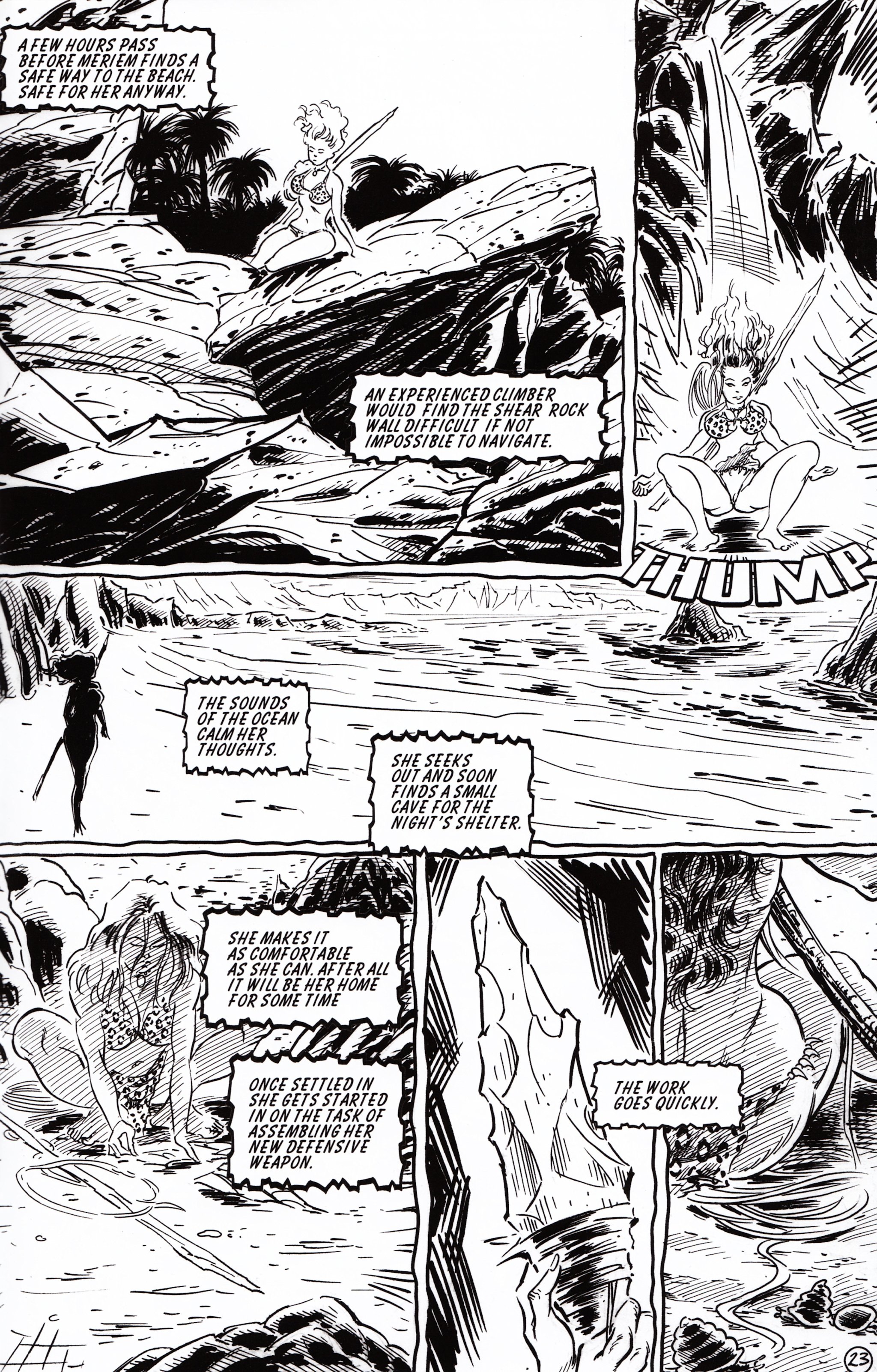 Read online Cavewoman: Primal comic -  Issue # Full - 25