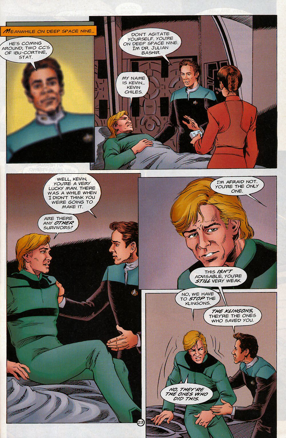 Read online Star Trek: Deep Space Nine - Lightstorm comic -  Issue # Full - 23