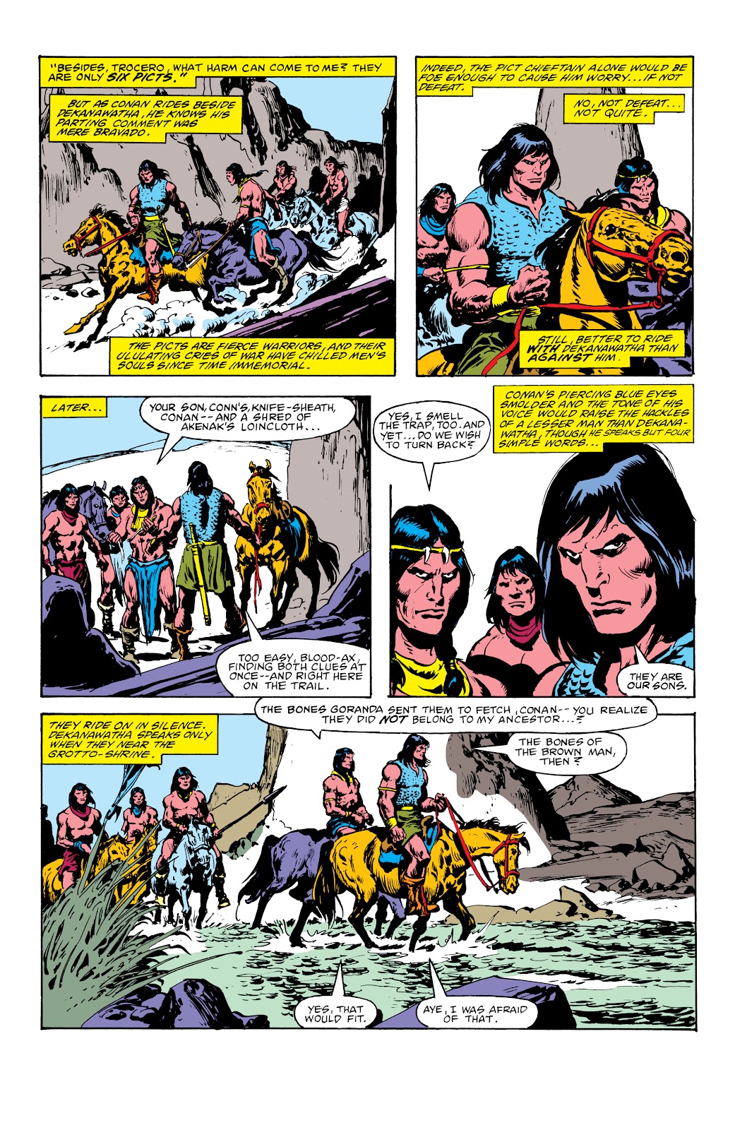 Conan the King: The Original Marvel Years Omnibus issue TPB (Part 4) - Page 38