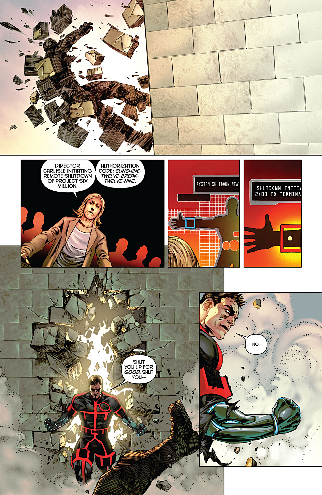 Read online Bionic Man comic -  Issue #10 - 15