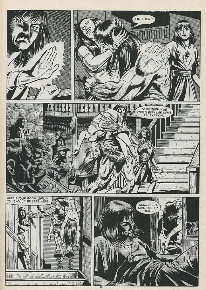 Read online The Savage Sword Of Conan comic -  Issue #188 - 27