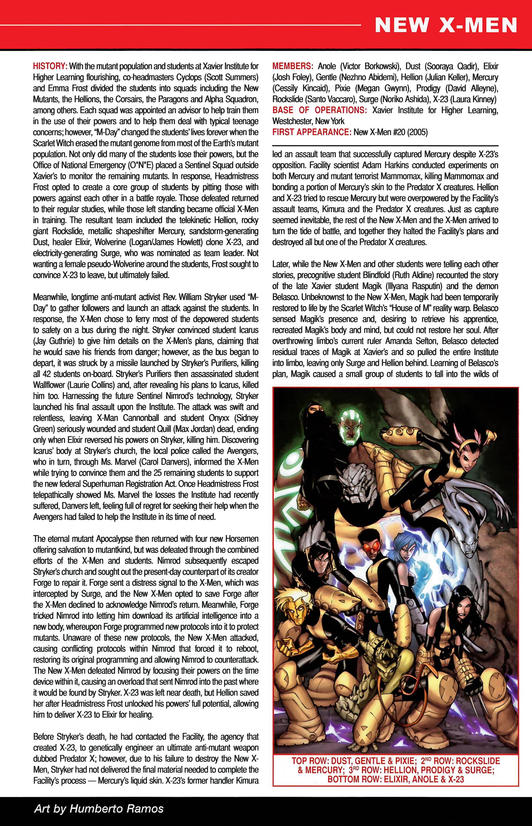 Read online Official Handbook of the Marvel Universe A to Z comic -  Issue # TPB 8 (Part 1) - 81