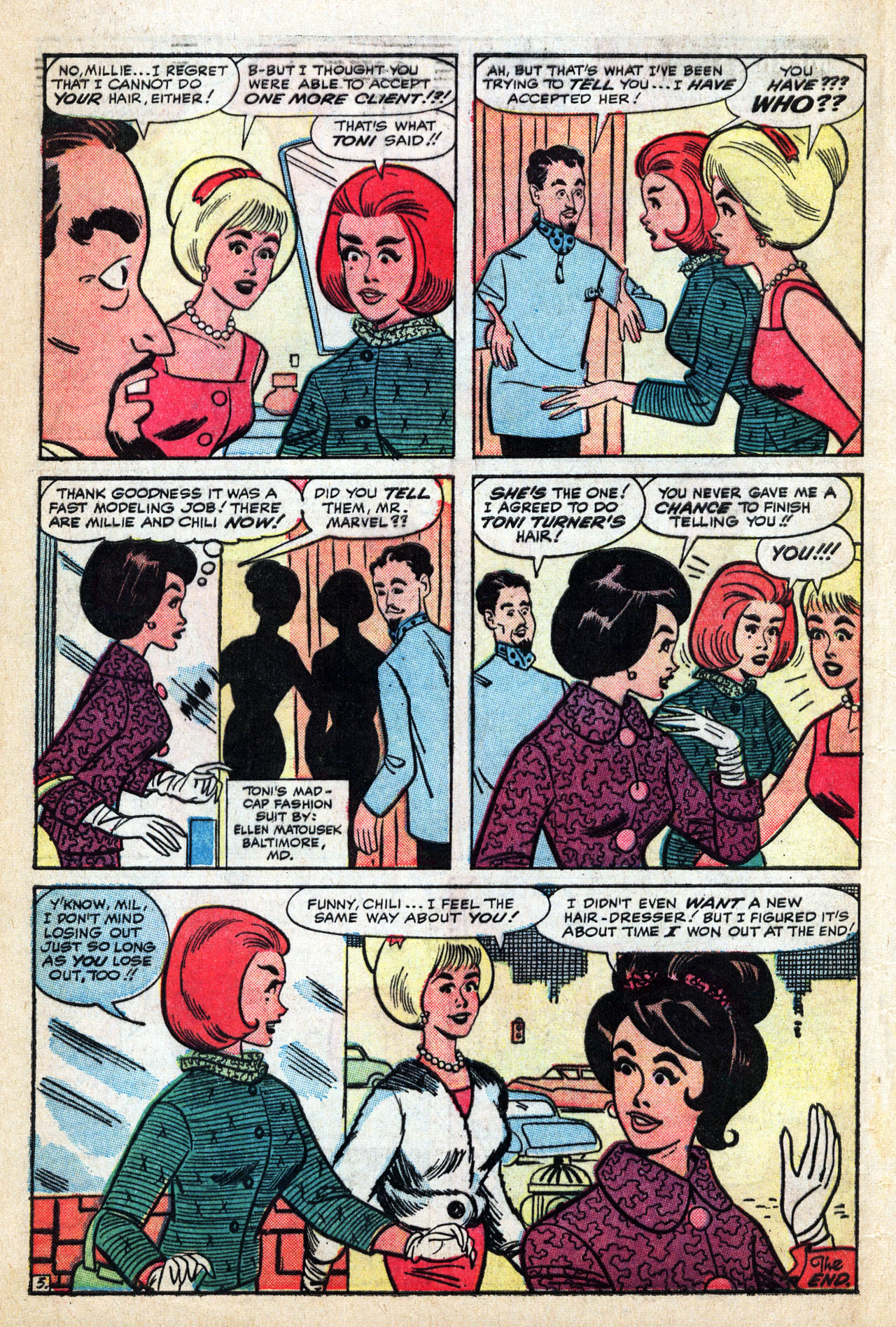 Read online Millie the Model comic -  Issue #120 - 32