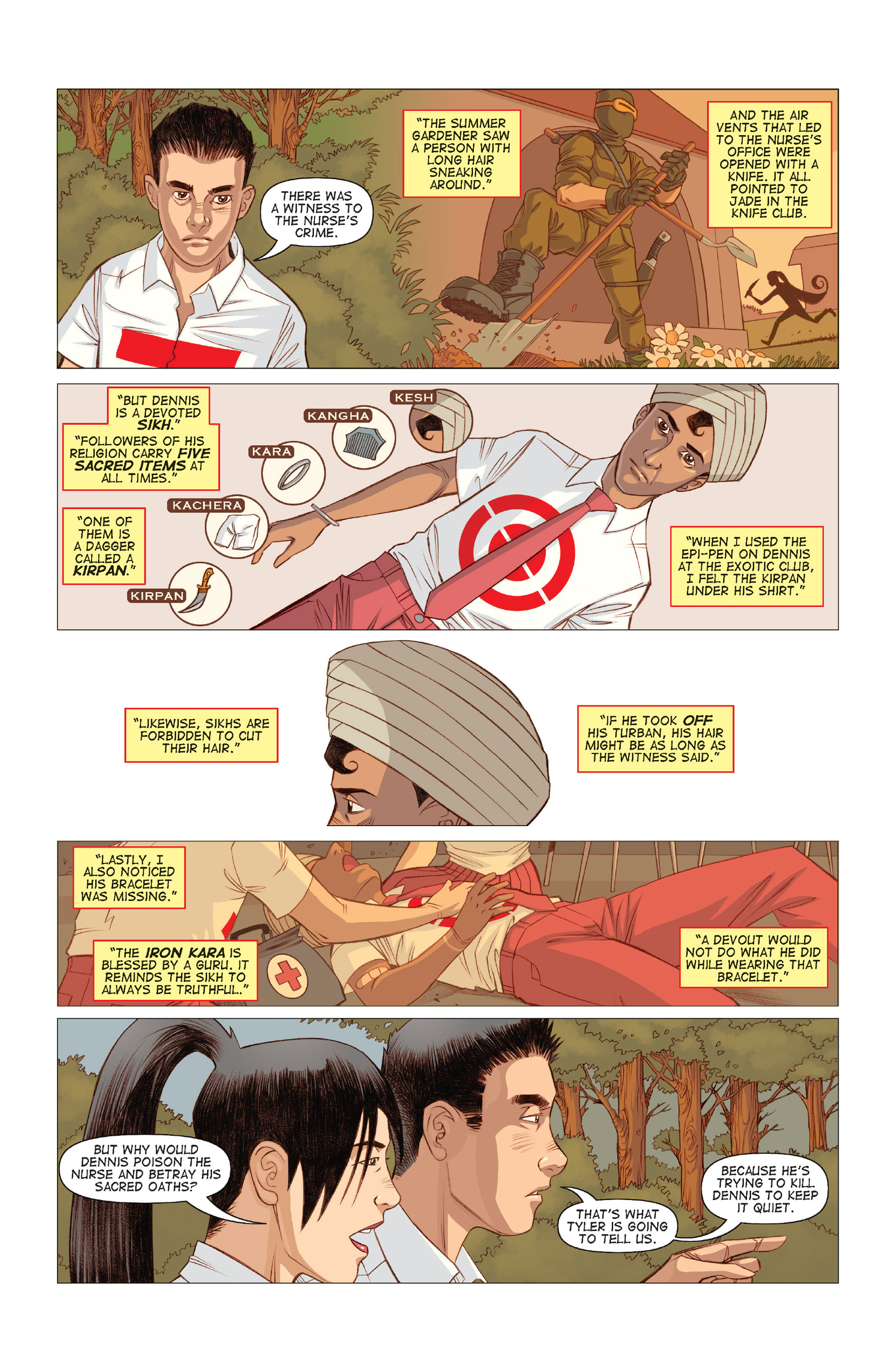 Read online Five Weapons comic -  Issue #9 - 13