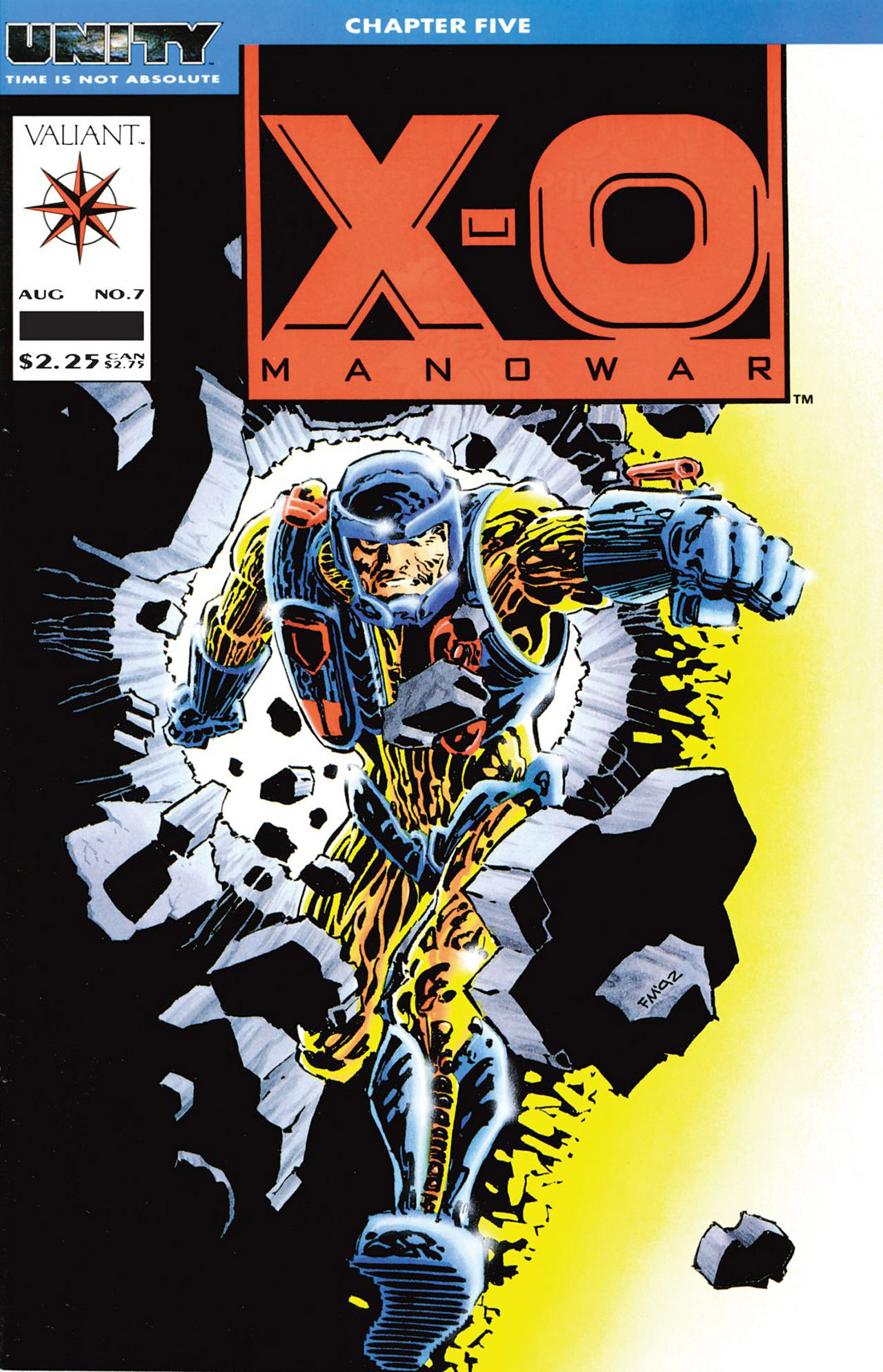 Read online X-O Manowar (1992) comic -  Issue #7 - 2