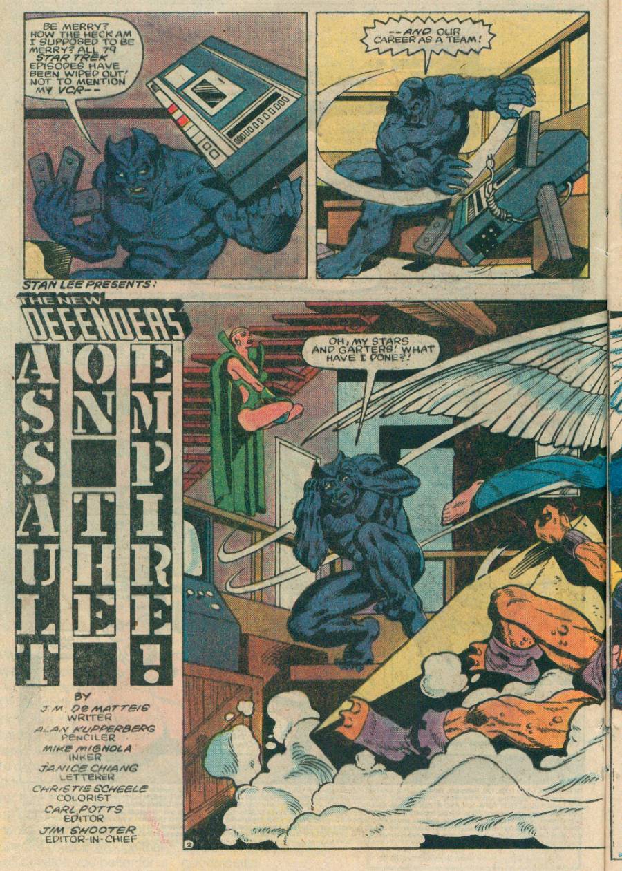 Read online The Defenders (1972) comic -  Issue #128 - 3