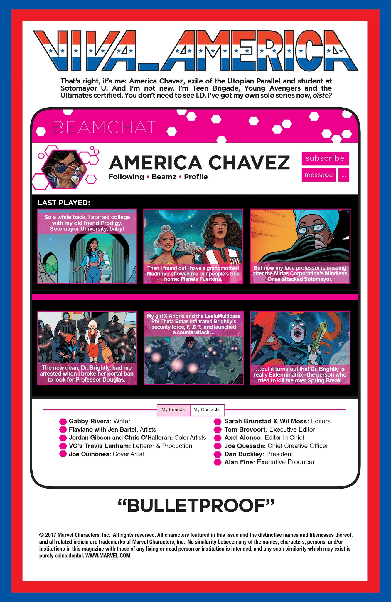 Read online America (2017) comic -  Issue #10 - 2