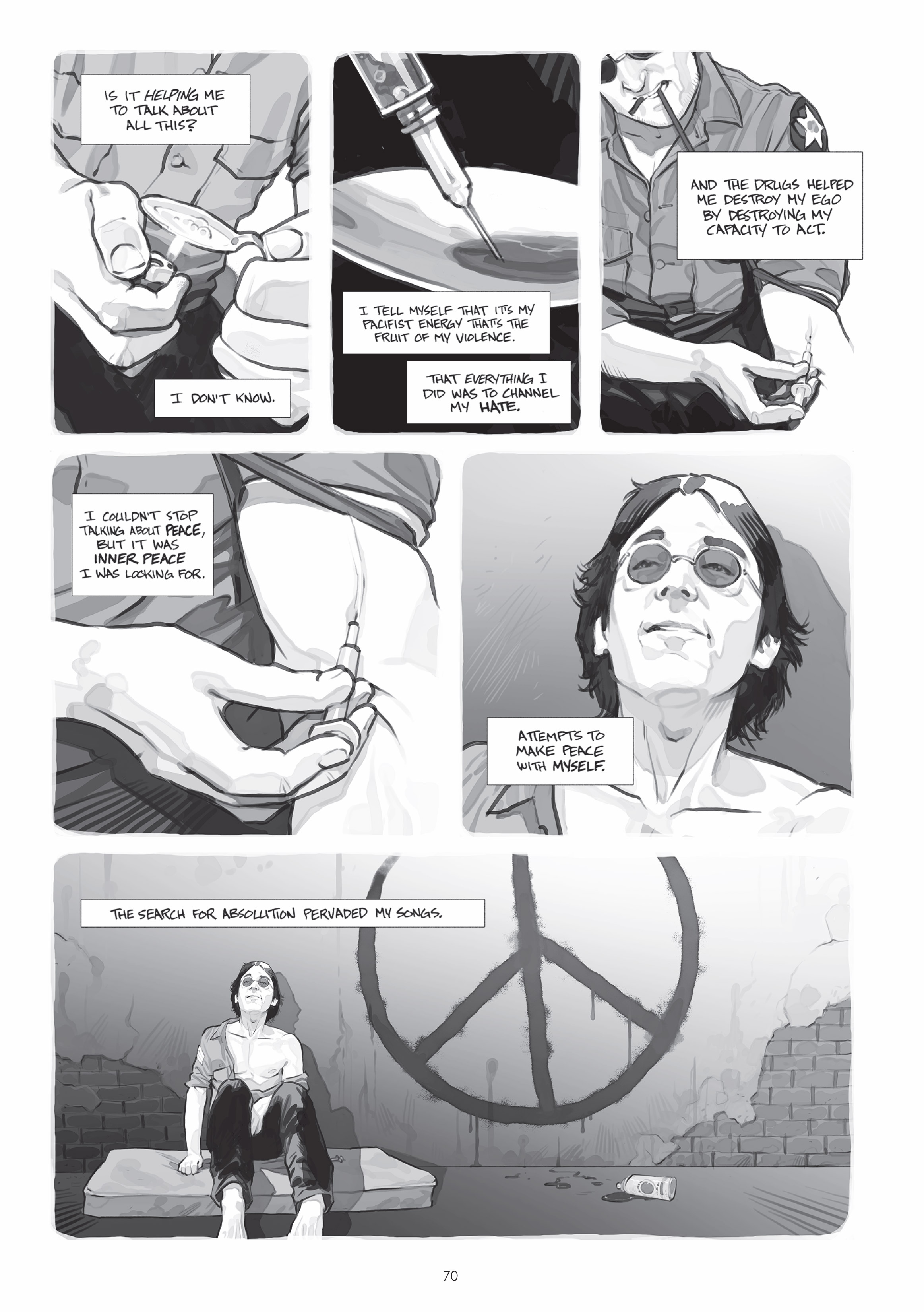 Read online Lennon: The New York Years comic -  Issue # TPB (Part 1) - 70