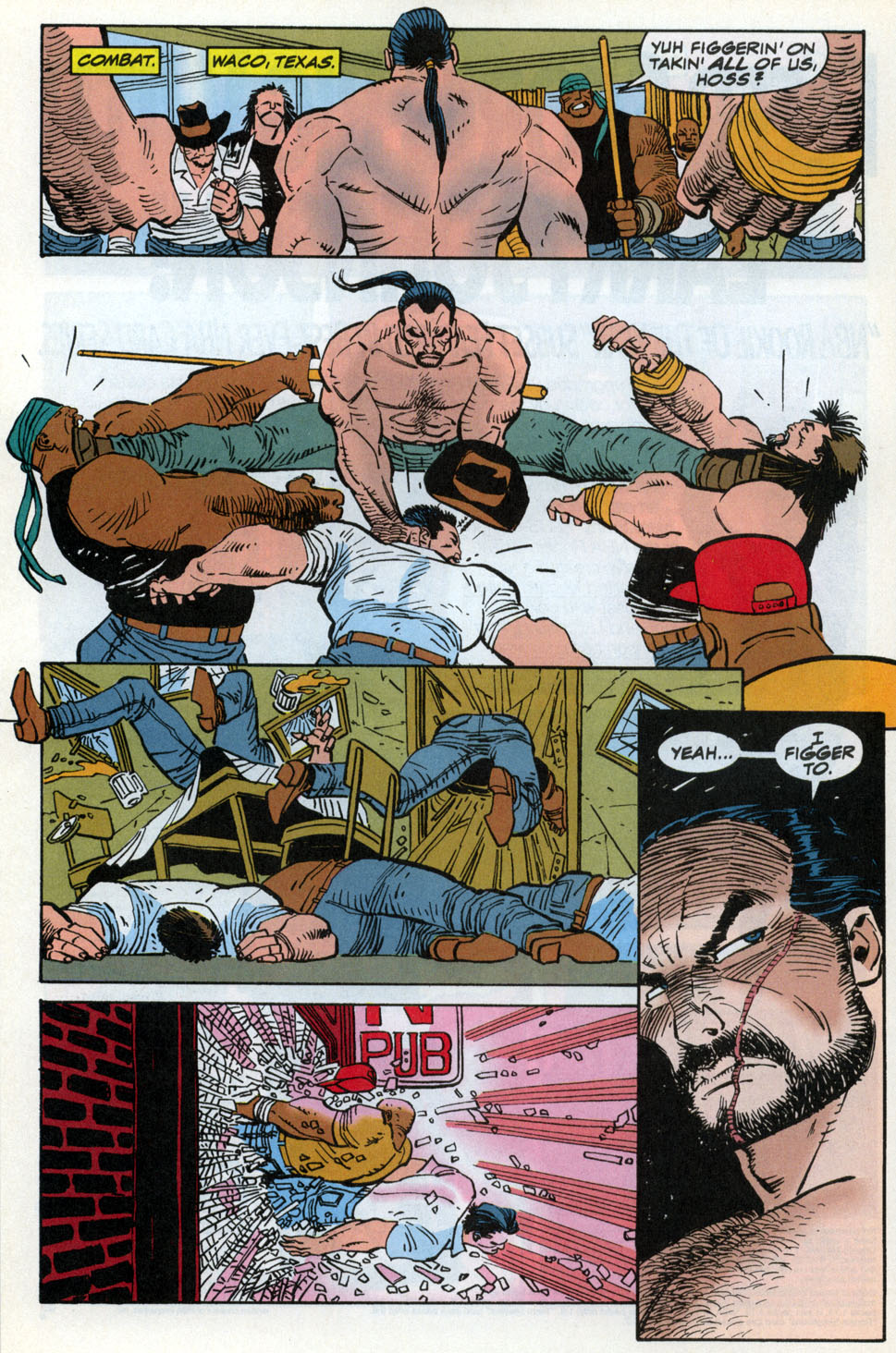 Read online The Punisher War Zone comic -  Issue #8 - 7