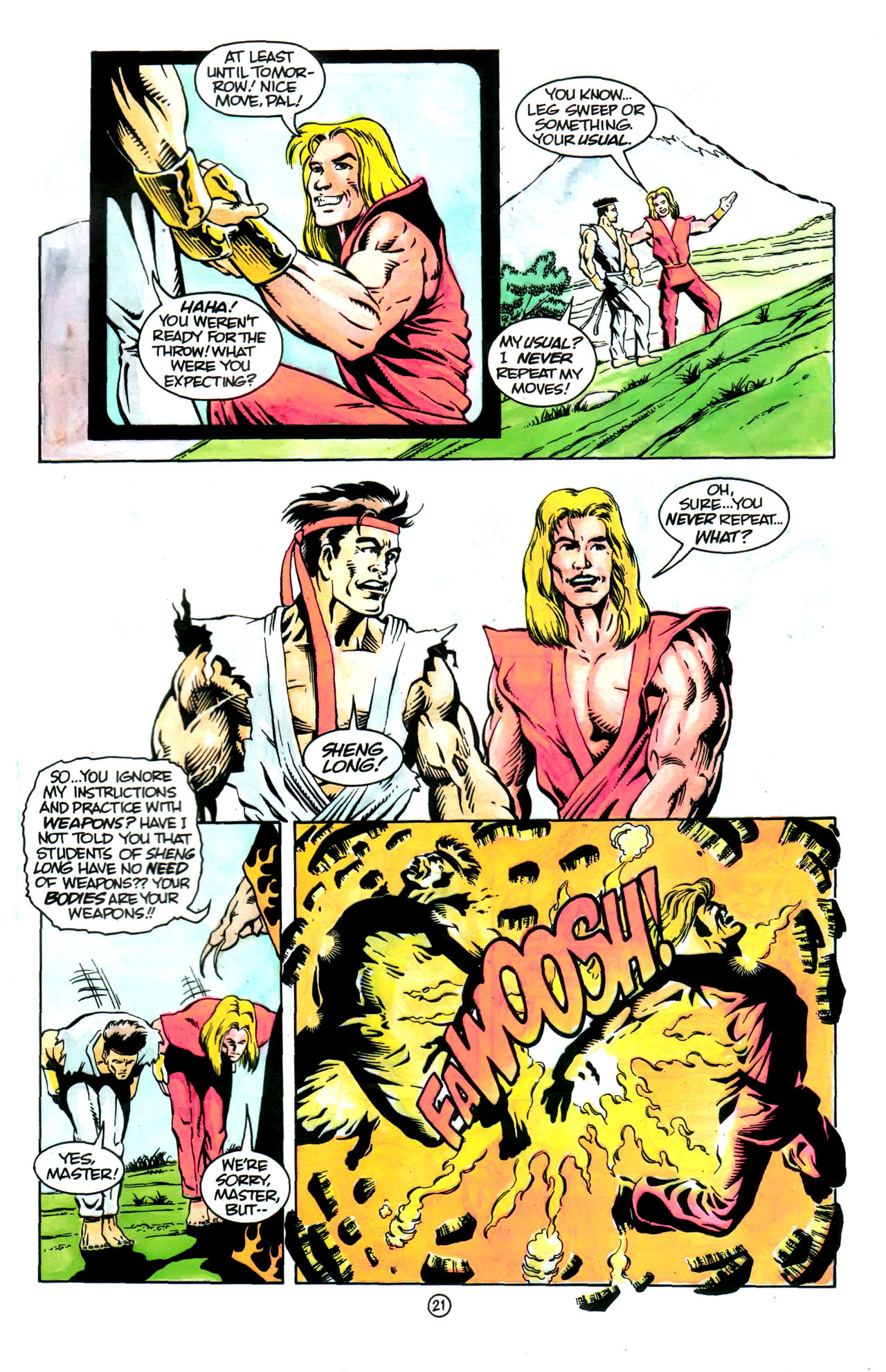 Read online The Best of Street Fighter comic -  Issue #2 - 27