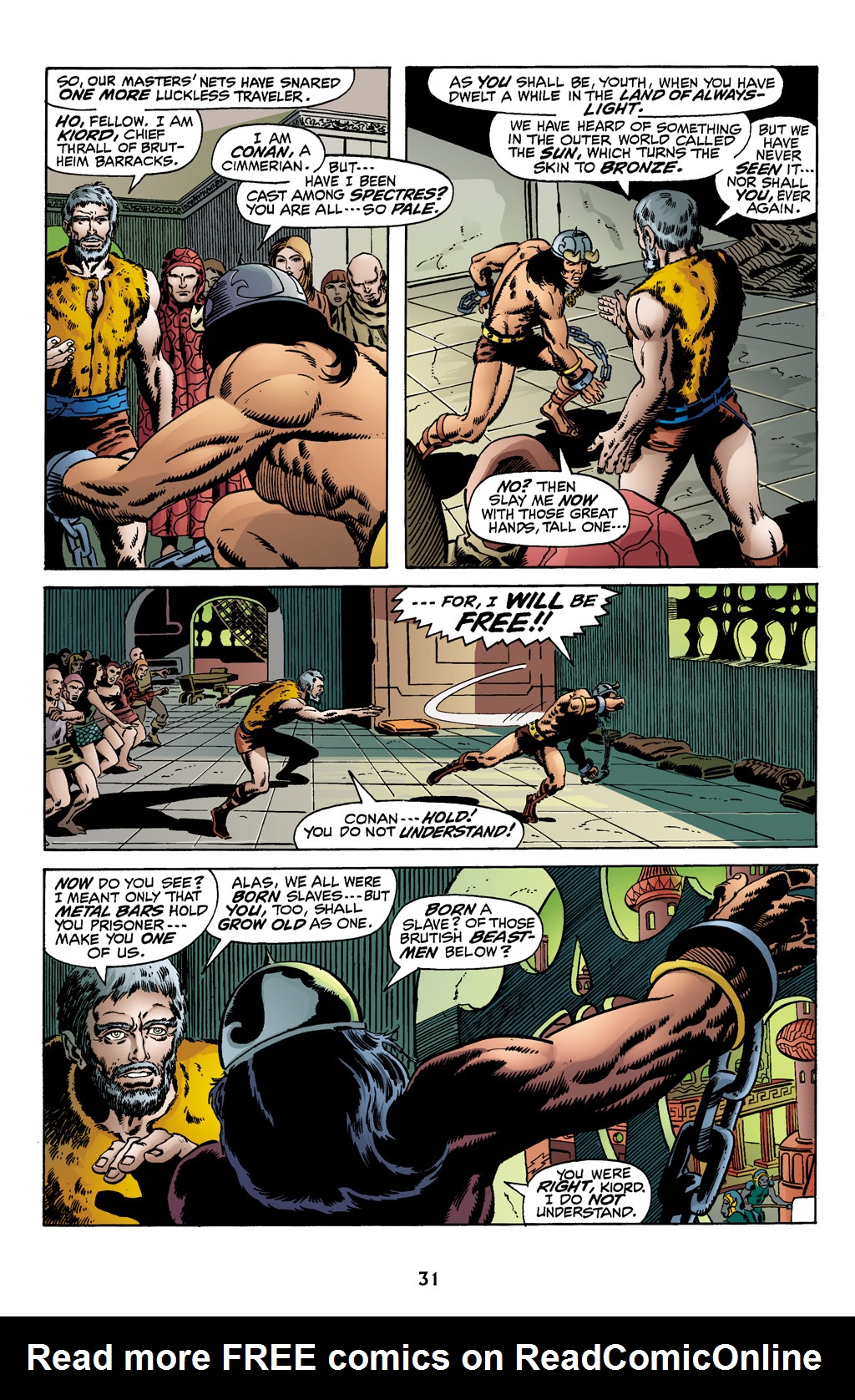 Read online The Chronicles of Conan comic -  Issue # TPB 1 (Part 1) - 32