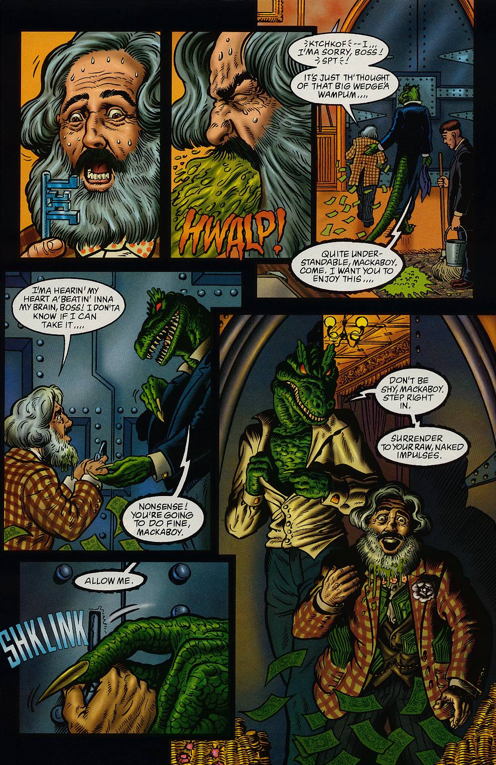 Read online Neil Gaiman's Teknophage comic -  Issue #2 - 12