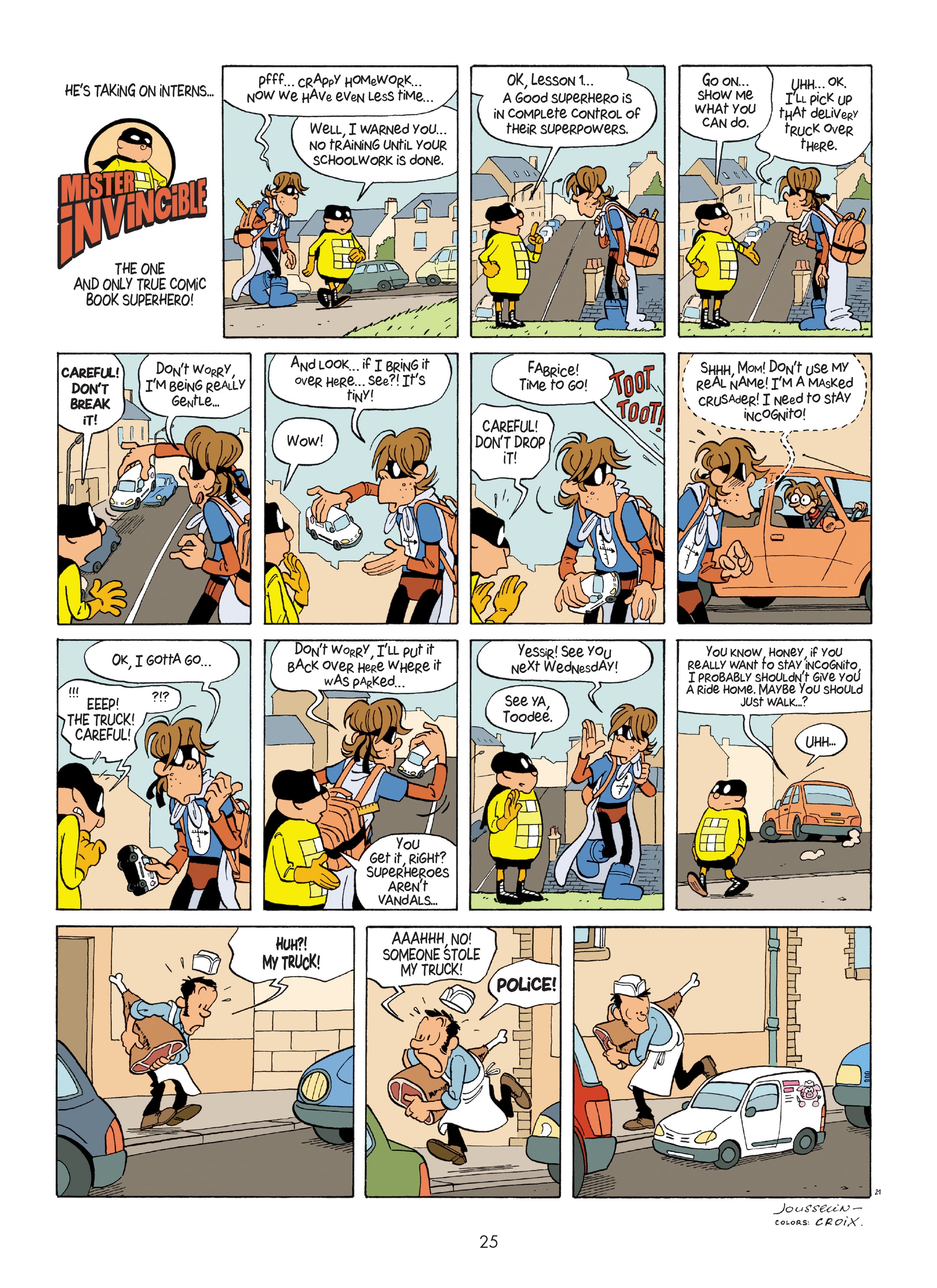 Read online Mister Invincible comic -  Issue #1 - 24