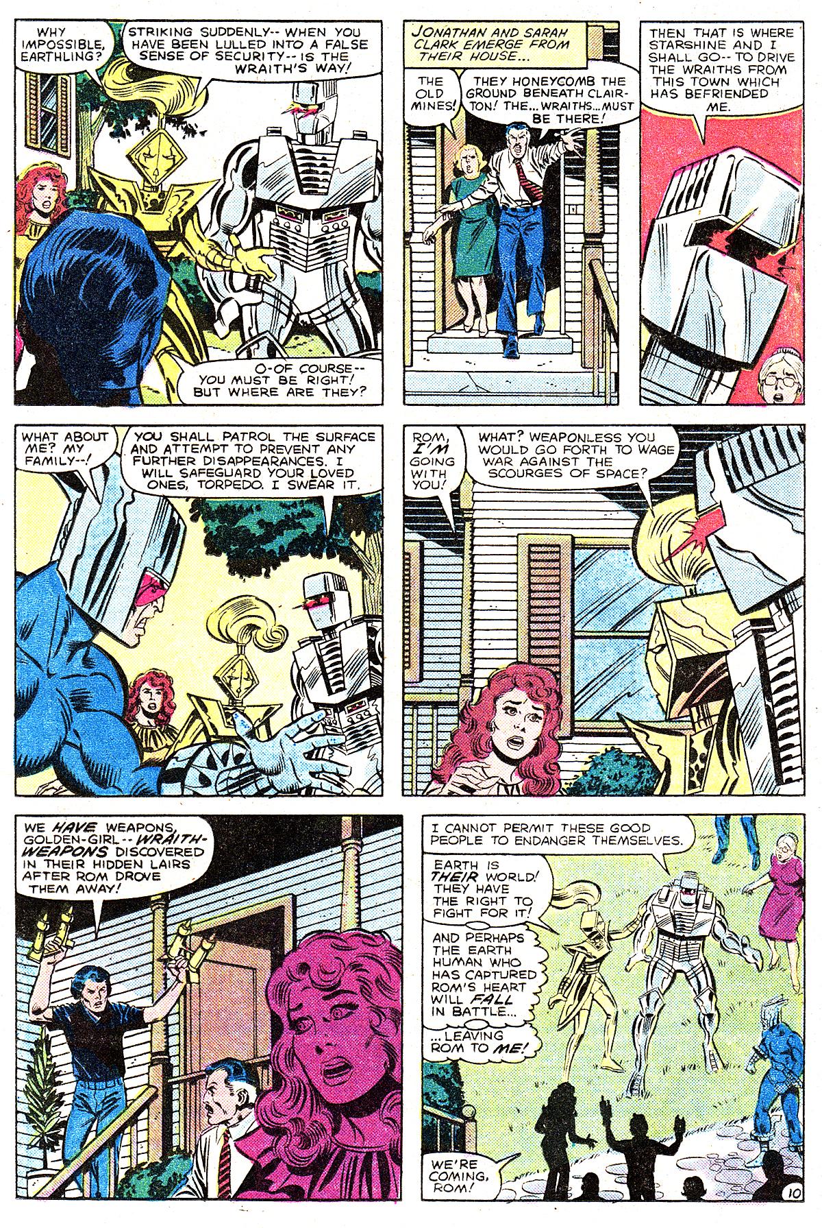 Read online ROM (1979) comic -  Issue #28 - 11
