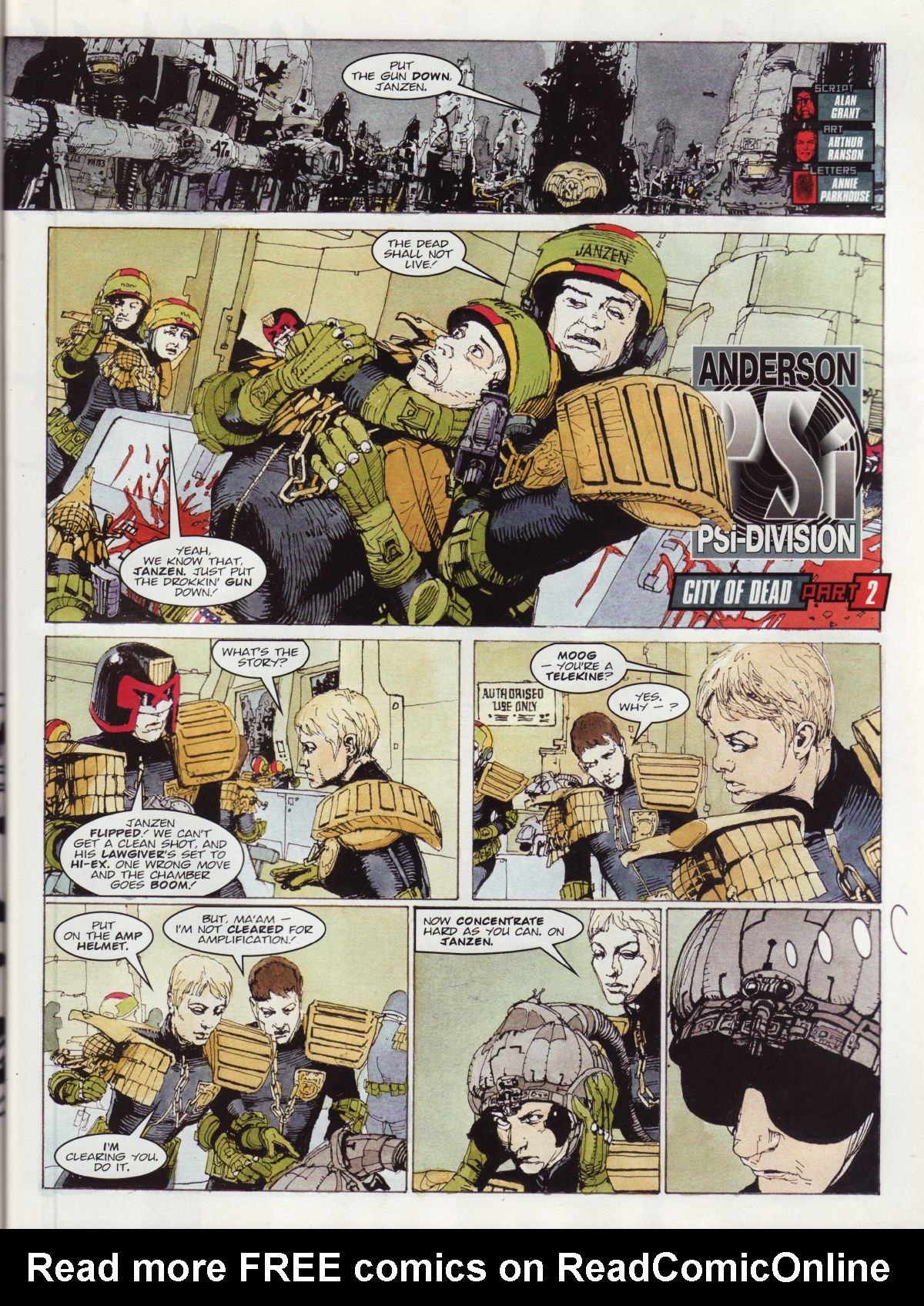 Read online Judge Dredd Megazine (Vol. 5) comic -  Issue #232 - 86