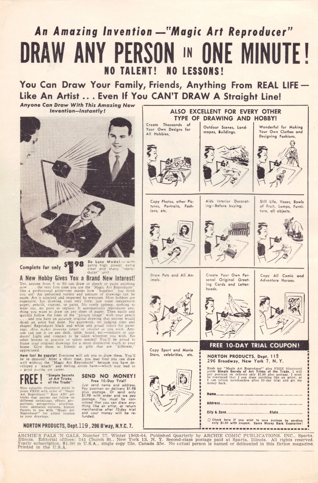 Read online Archie's Pals 'N' Gals (1952) comic -  Issue #27 - 2