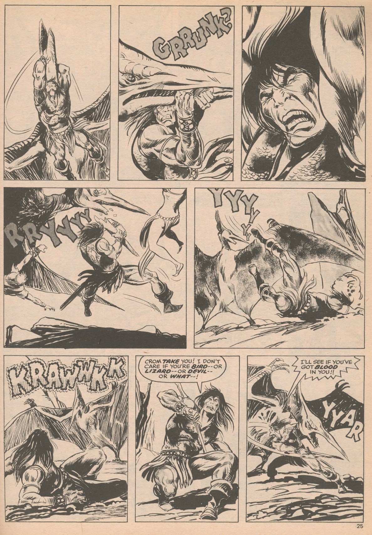 Read online The Savage Sword Of Conan comic -  Issue #3 - 25