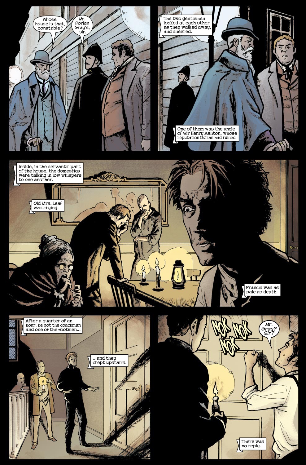 Read online Marvel Illustrated: The Picture of Dorian Gray comic -  Issue #6 - 22