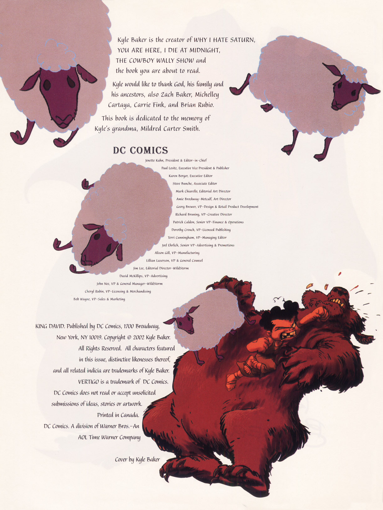 Read online King David comic -  Issue # TPB - 3