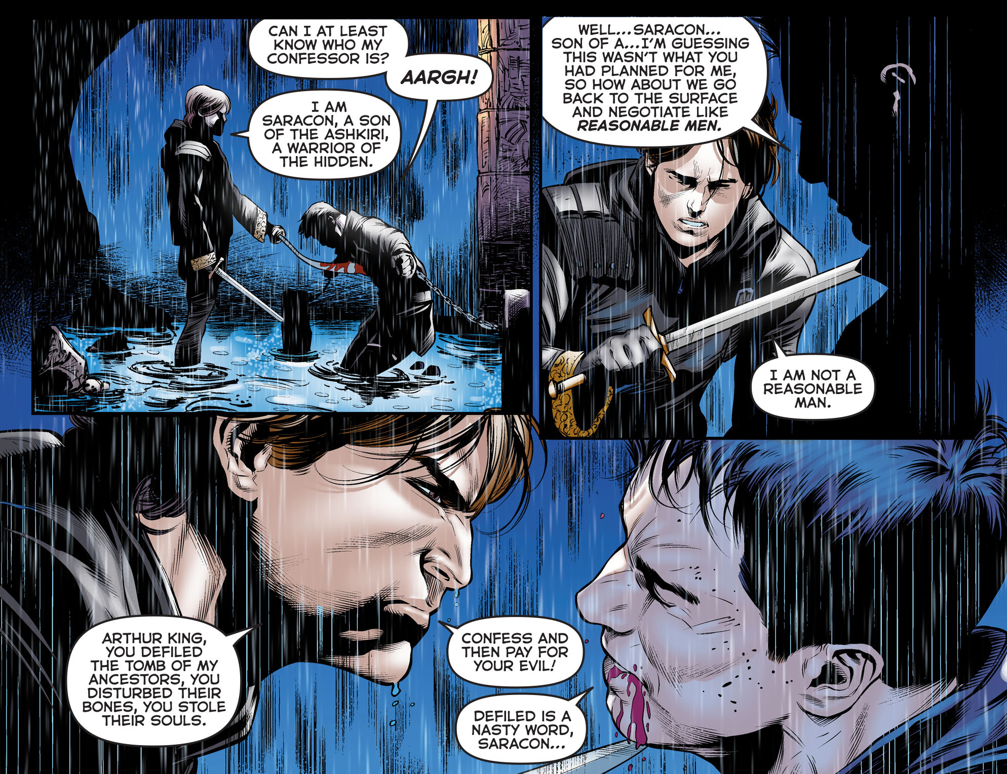 Read online Arrow: The Dark Archer comic -  Issue #4 - 10