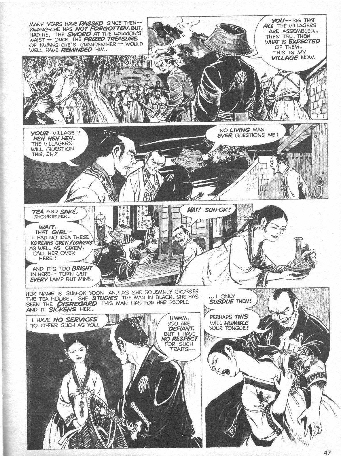 Read online The Deadly Hands of Kung Fu comic -  Issue #25 - 47