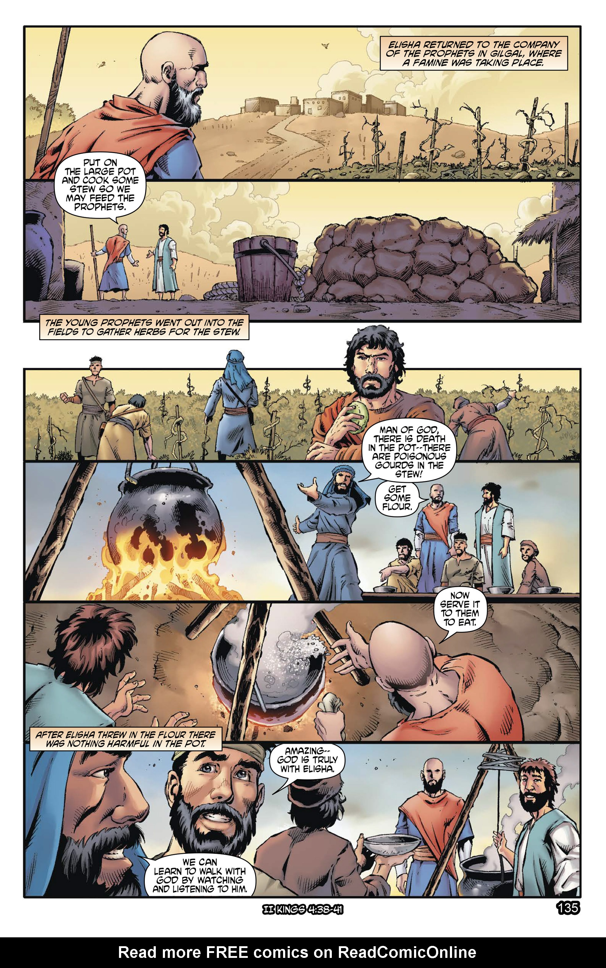 Read online The Kingstone Bible comic -  Issue #6 - 132
