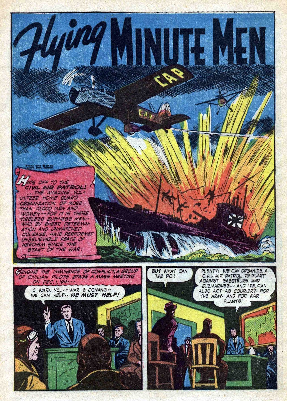 Captain Aero Comics issue 21 - Page 40