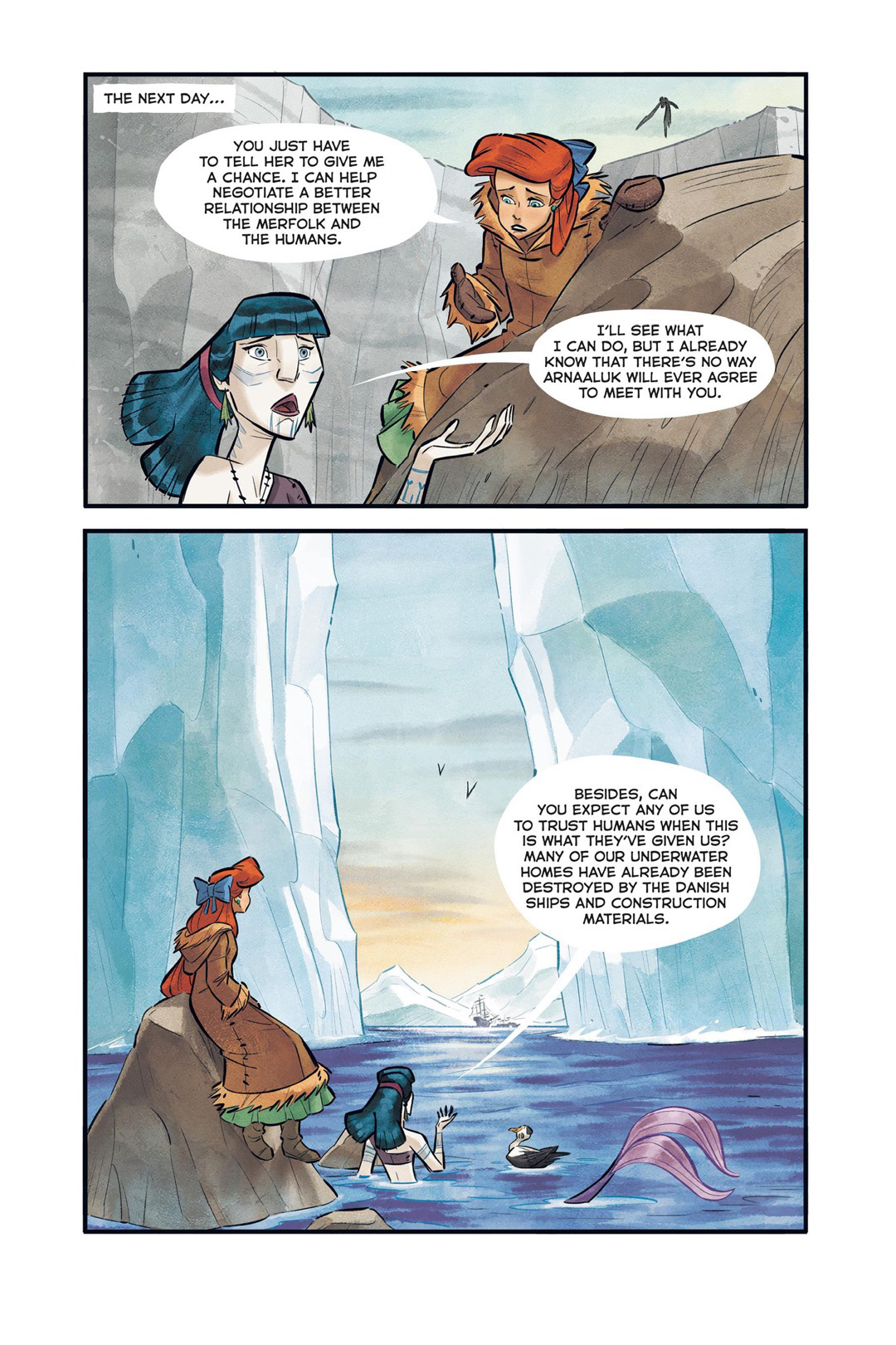 Read online Ariel and the Curse of the Sea Witches comic -  Issue # TPB - 37