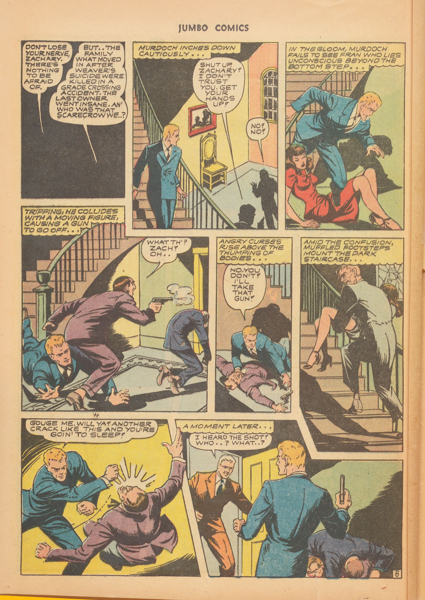 Read online Jumbo Comics comic -  Issue #55 - 56